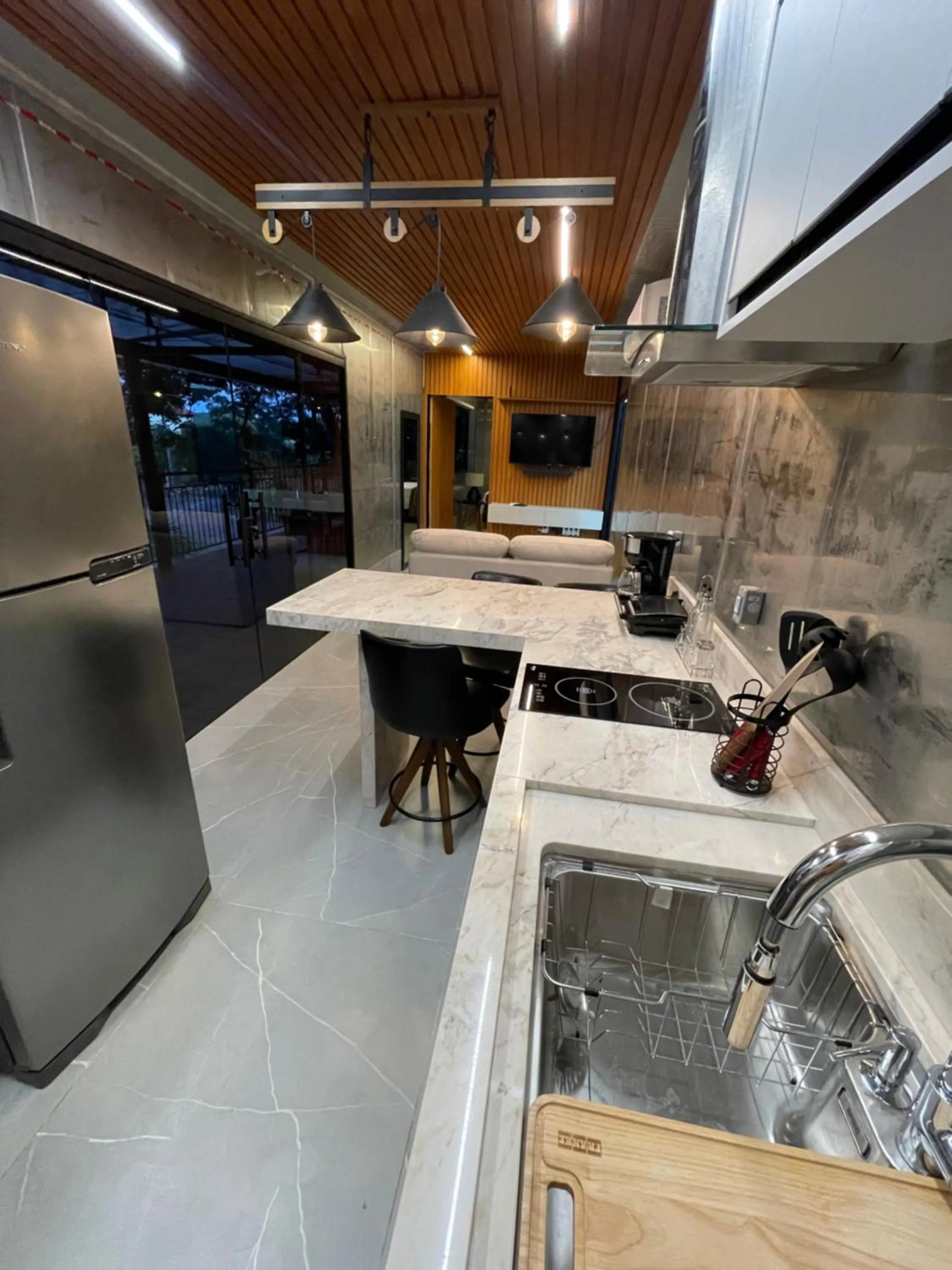 Kitchen or kitchenette in Ypê Flats e Containers