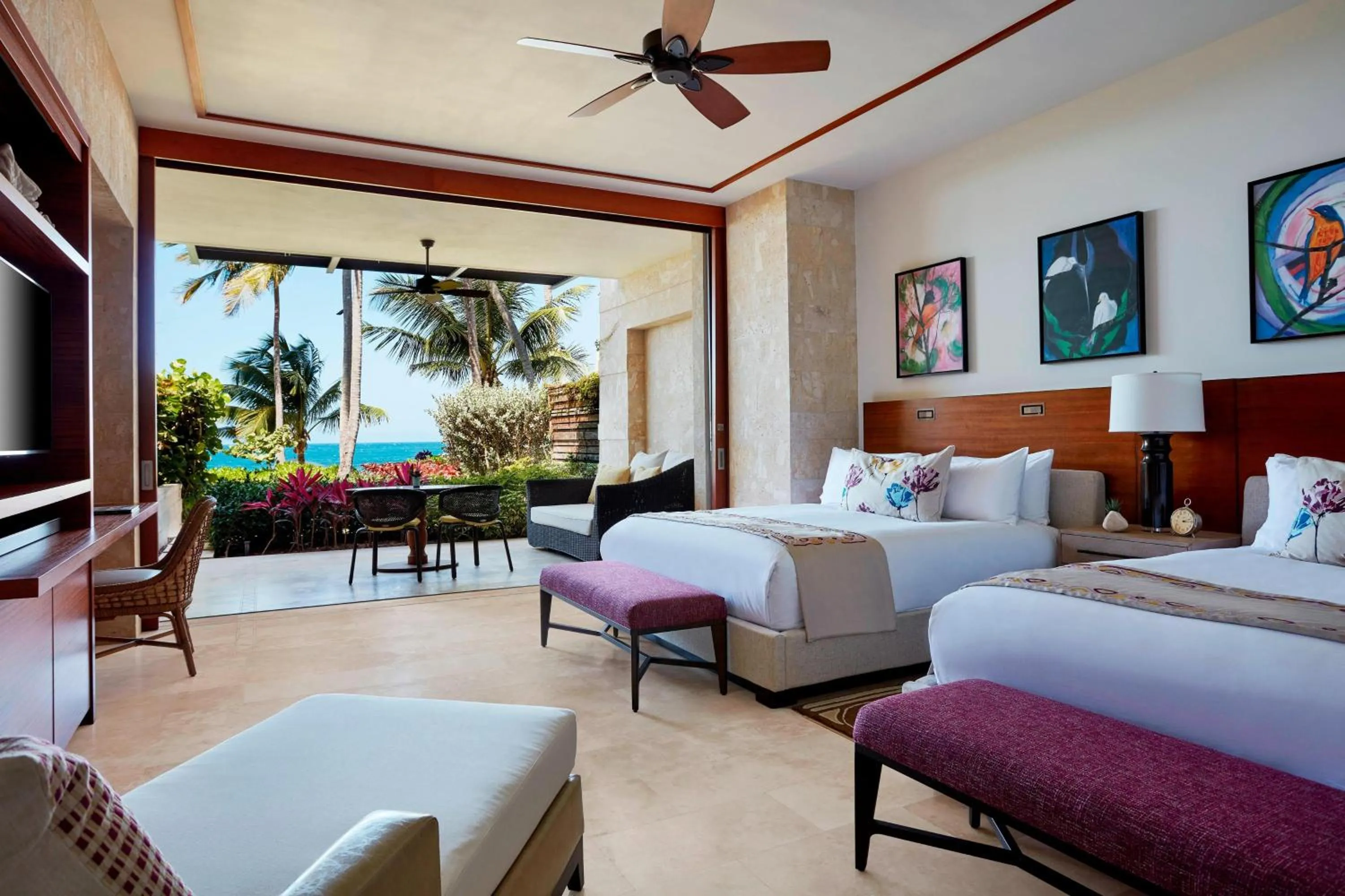 Bedroom, Bed in Dorado Beach, a Ritz-Carlton Reserve