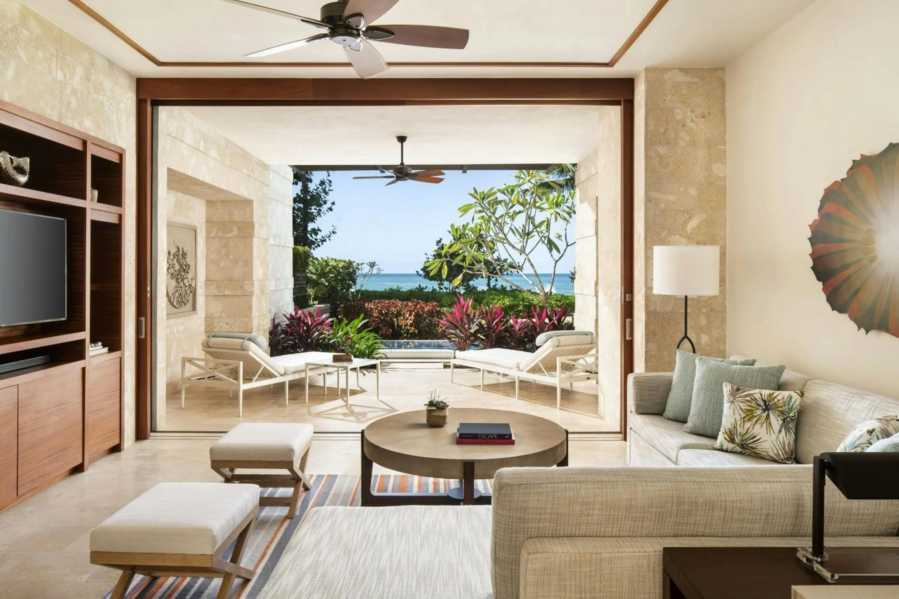 Living room in Dorado Beach, a Ritz-Carlton Reserve