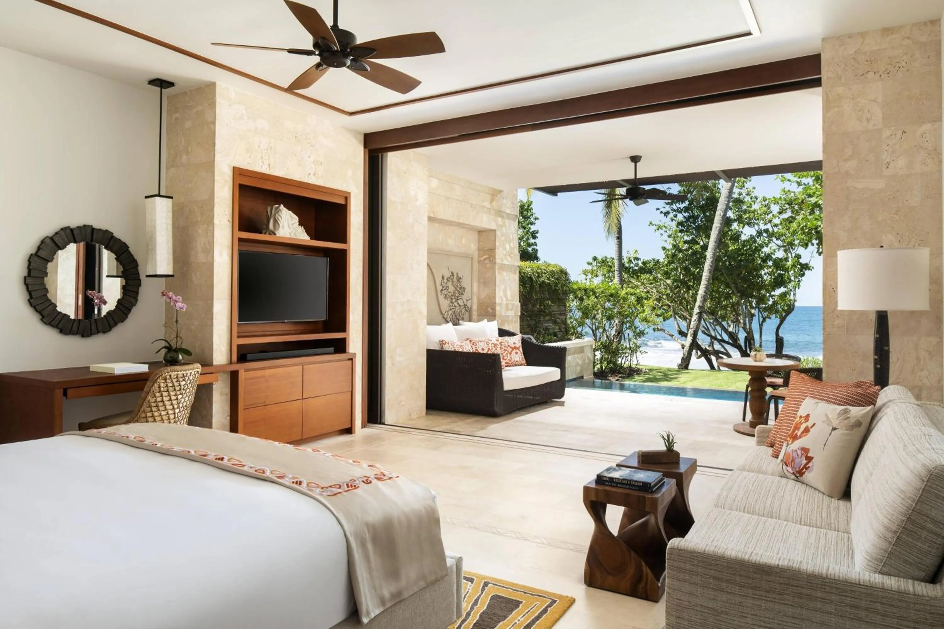 Bedroom, Bed in Dorado Beach, a Ritz-Carlton Reserve