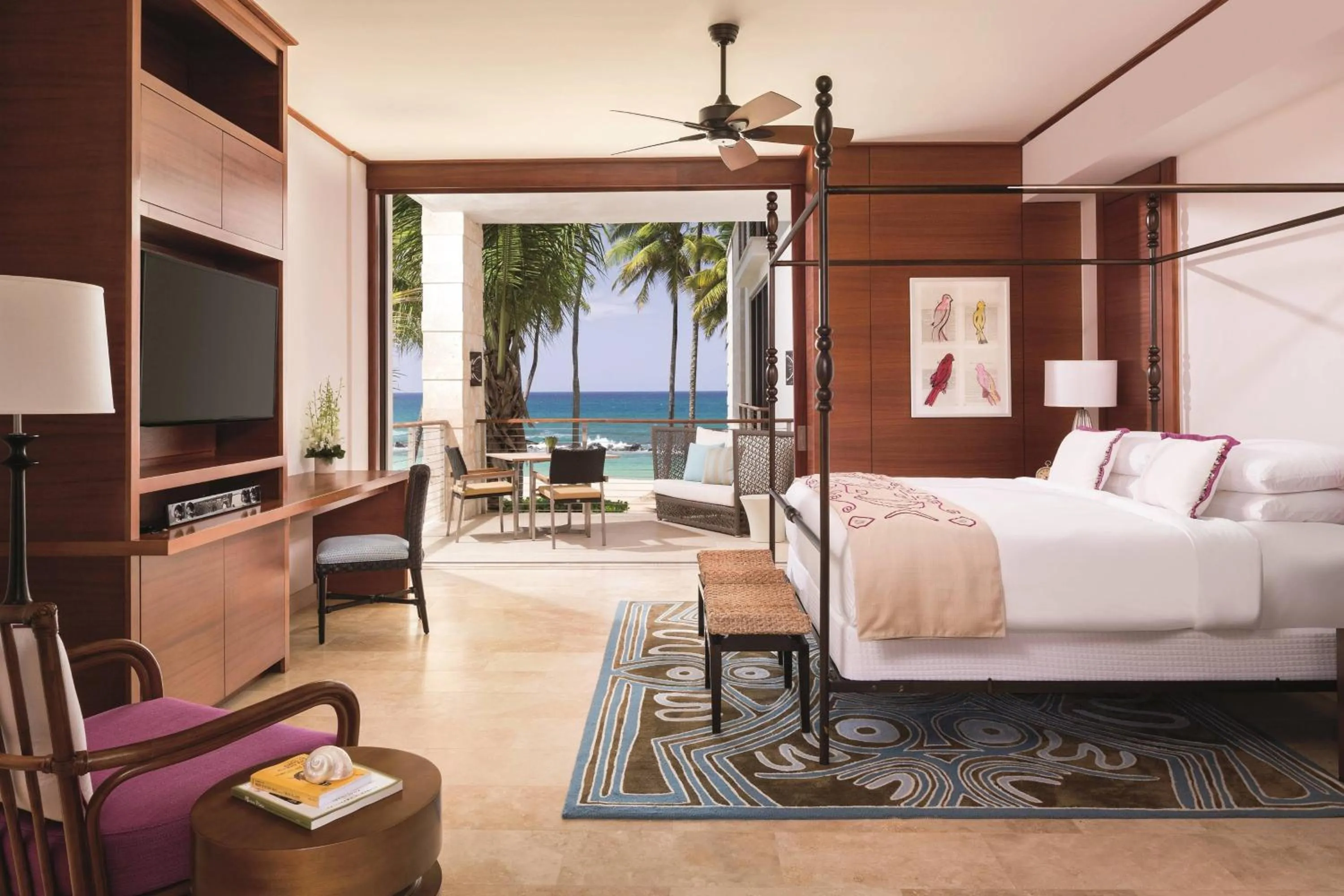 Bedroom, Bed in Dorado Beach, a Ritz-Carlton Reserve