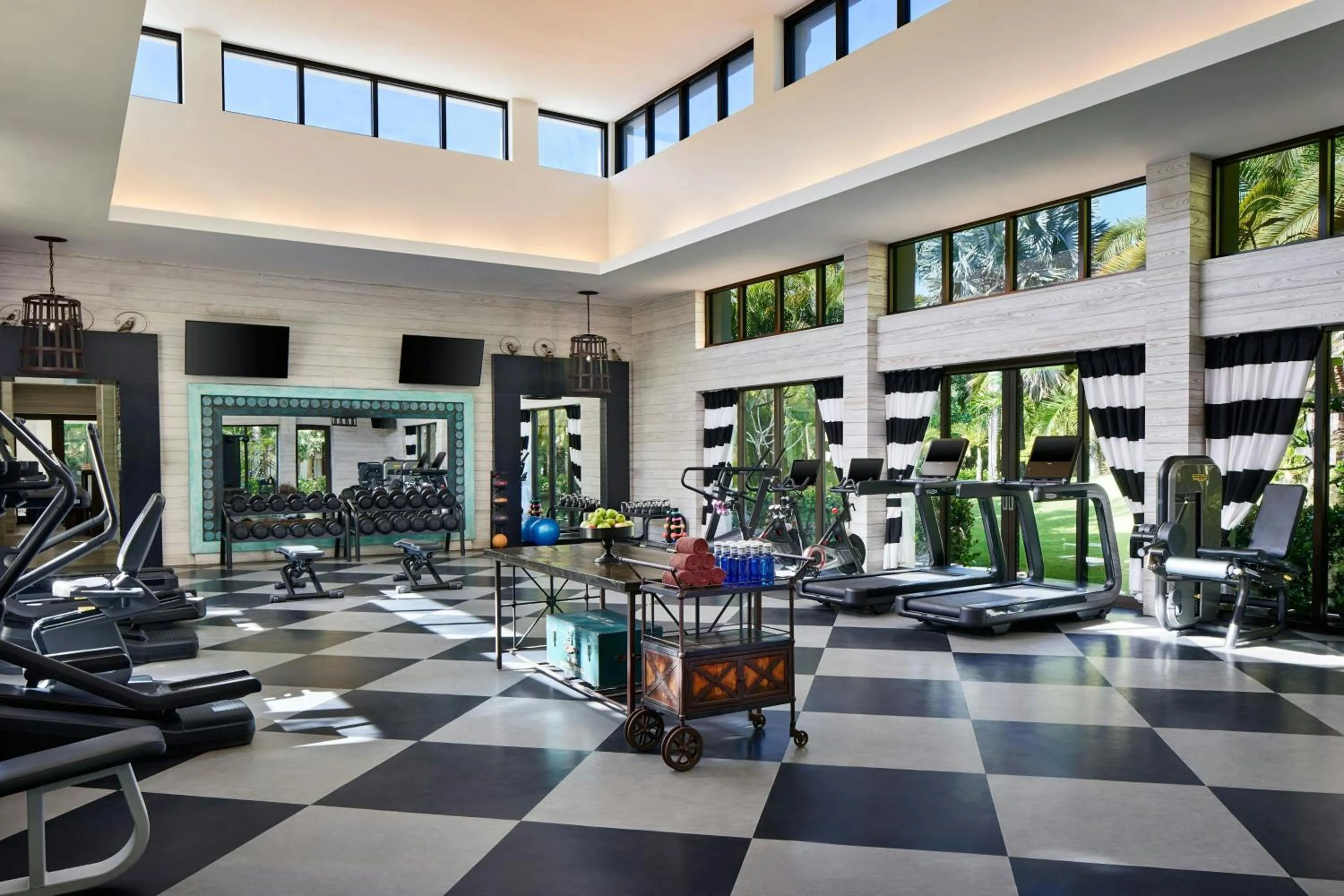 Fitness centre/facilities in Dorado Beach, a Ritz-Carlton Reserve