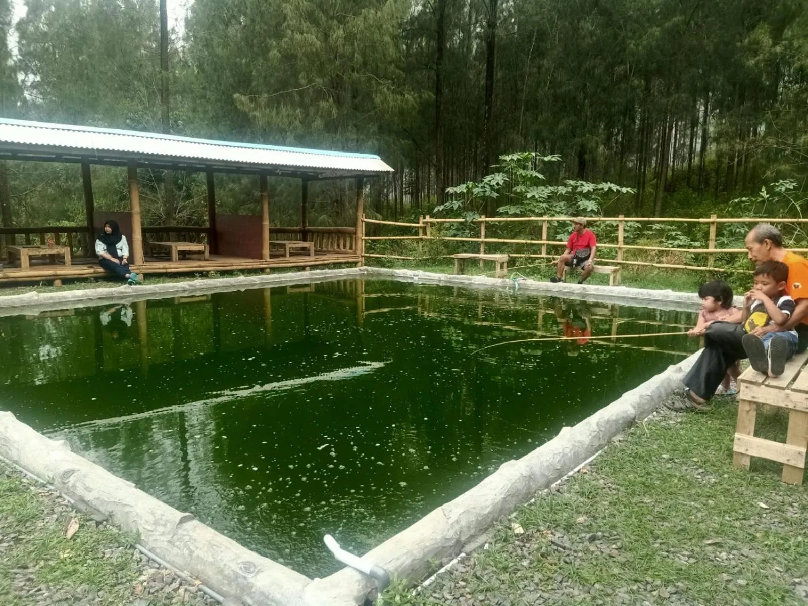Fishing in Istana Bromo Resort