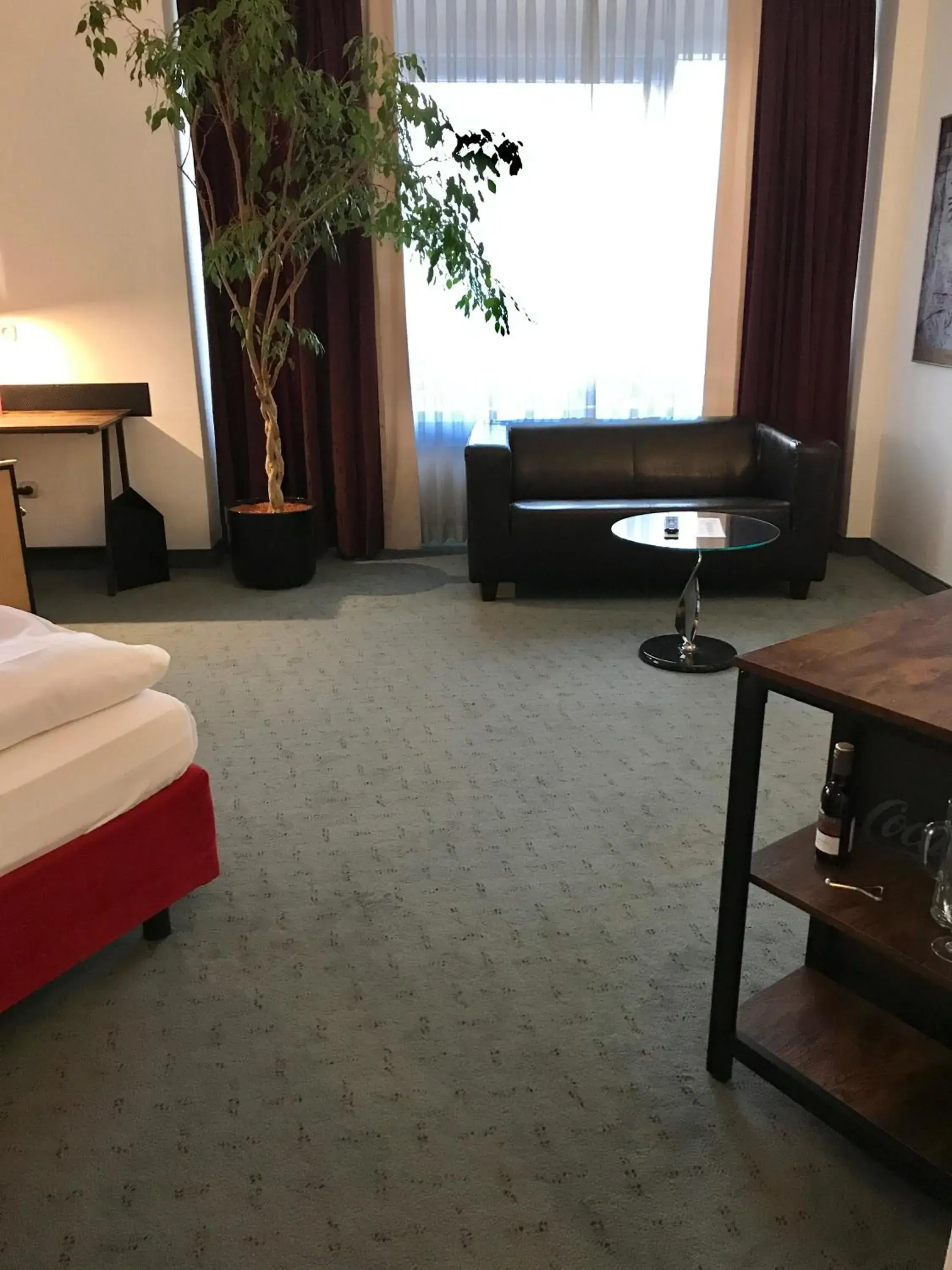 Seating area, Bed in Good Morning + Leipzig Seating area, Bed in Good Morning + Leipzig