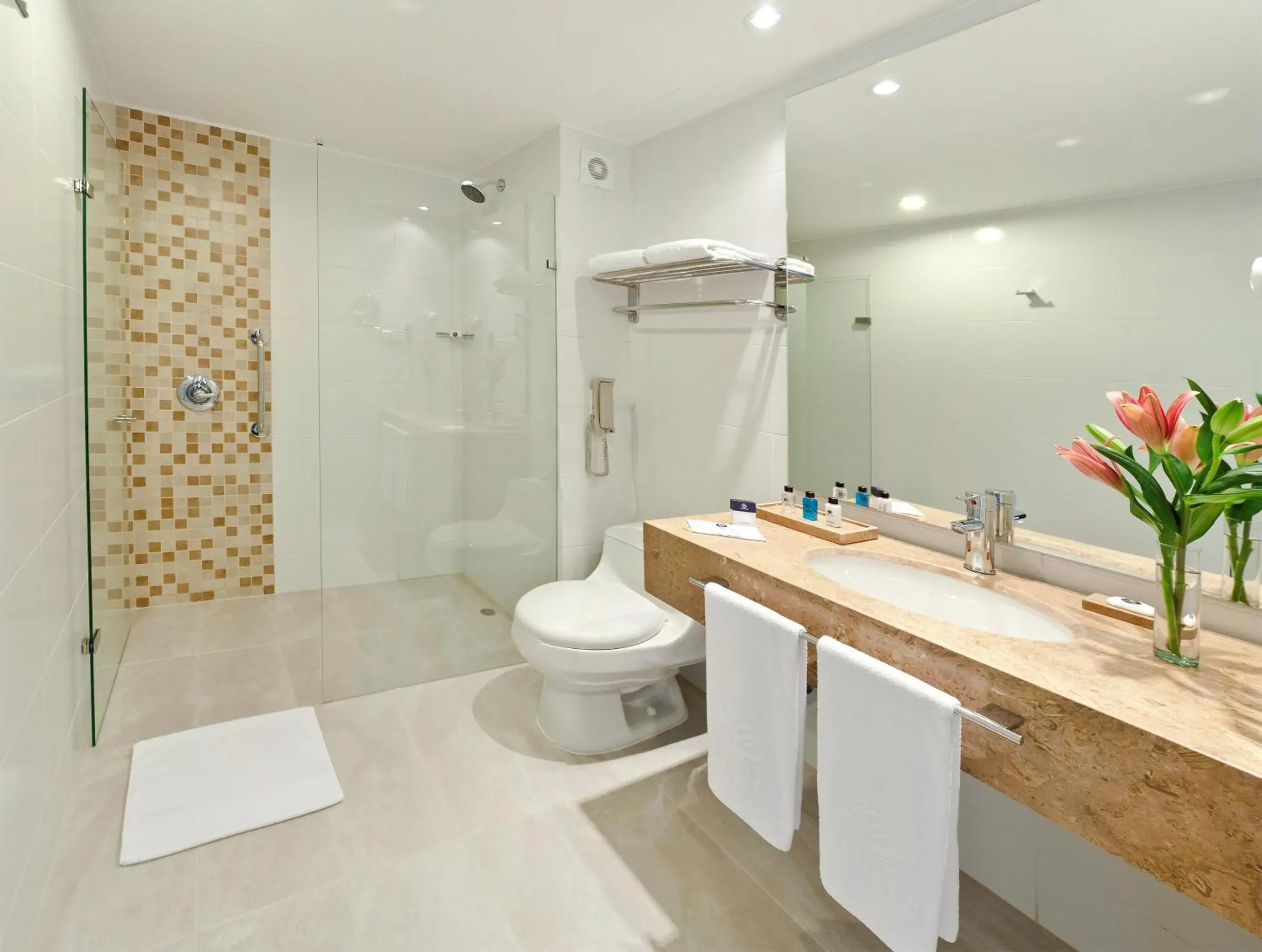 Bathroom in Hotel Estelar Calle 100 Bathroom in Hotel Estelar Calle 100