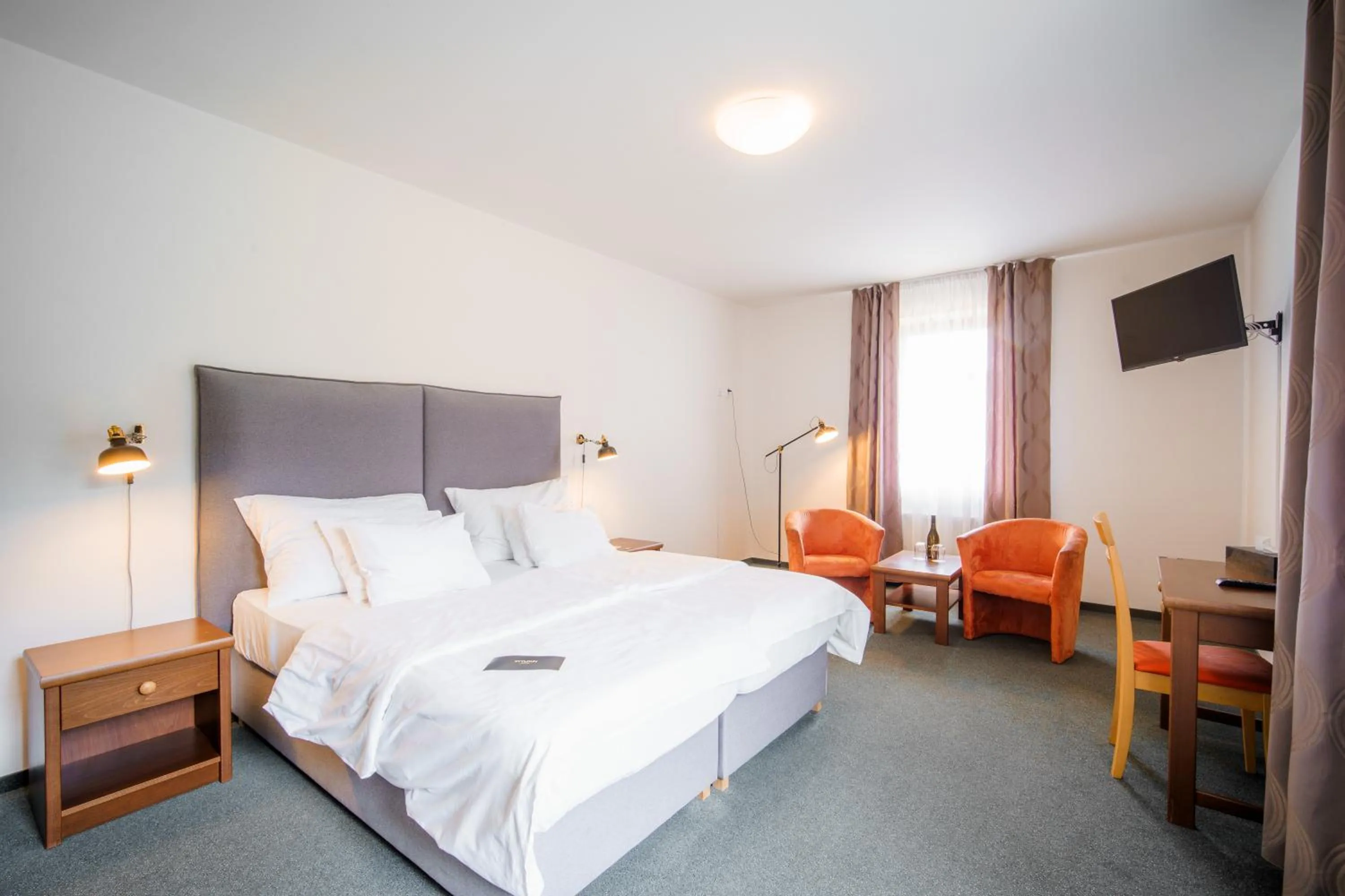 Photo of the whole room, Bed in Pytloun Wellness Hotel Hasištejn