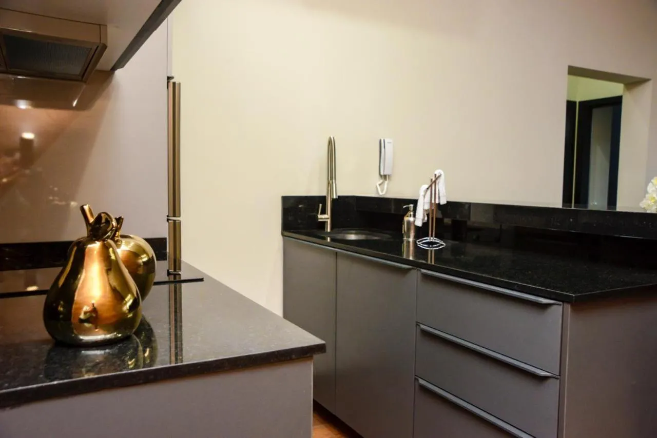 Kitchen or kitchenette in TRYP by Wyndham Santa Cruz
