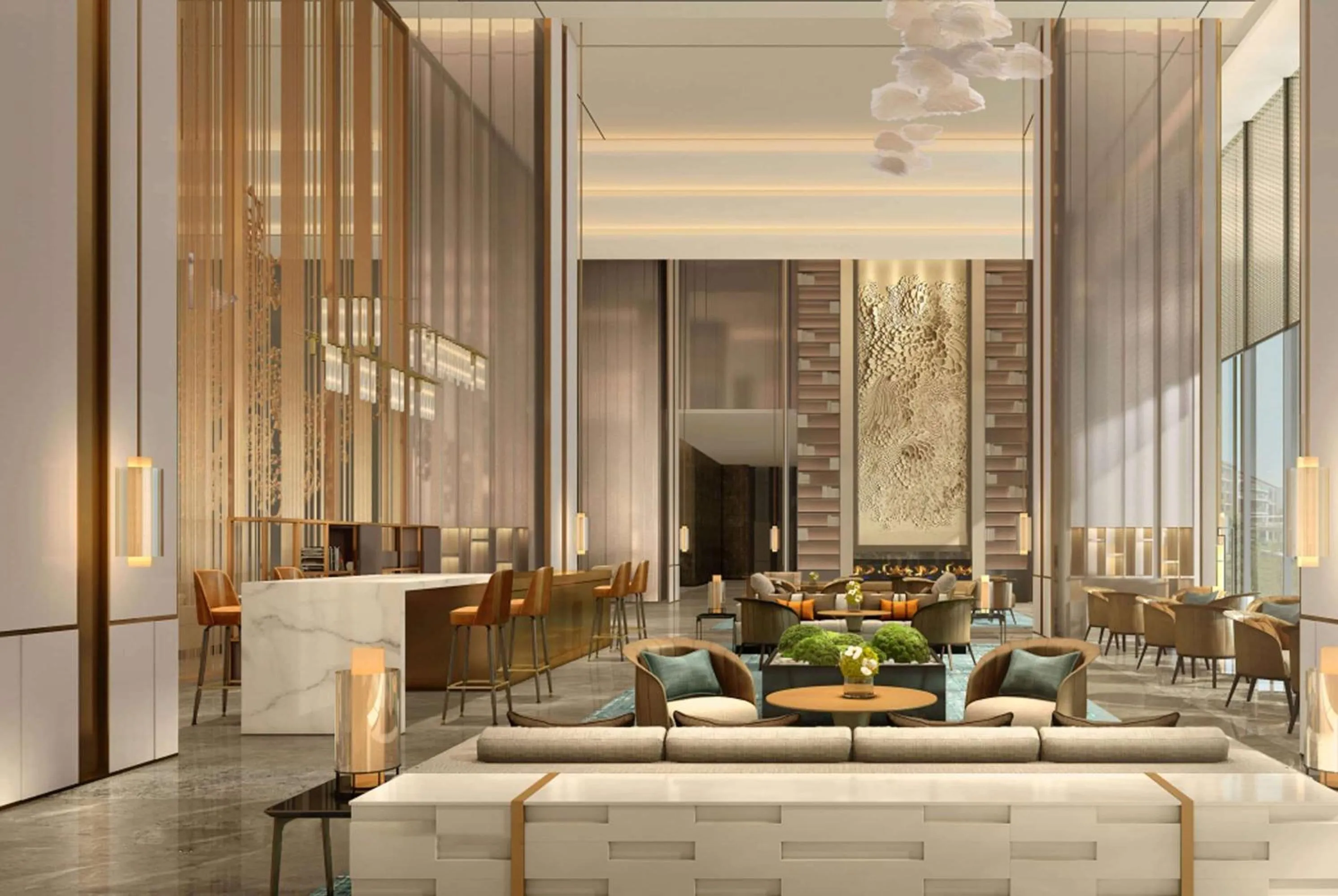 Lobby or reception, Lobby/Reception in Wyndham Baise Resort