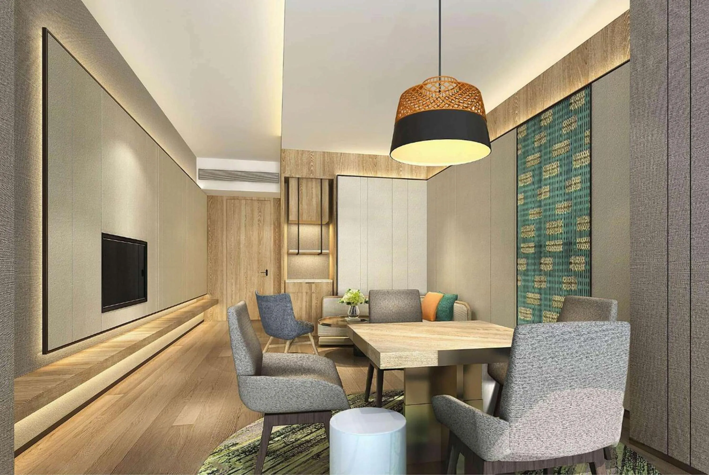 On site, Seating Area in Wyndham Baise Resort