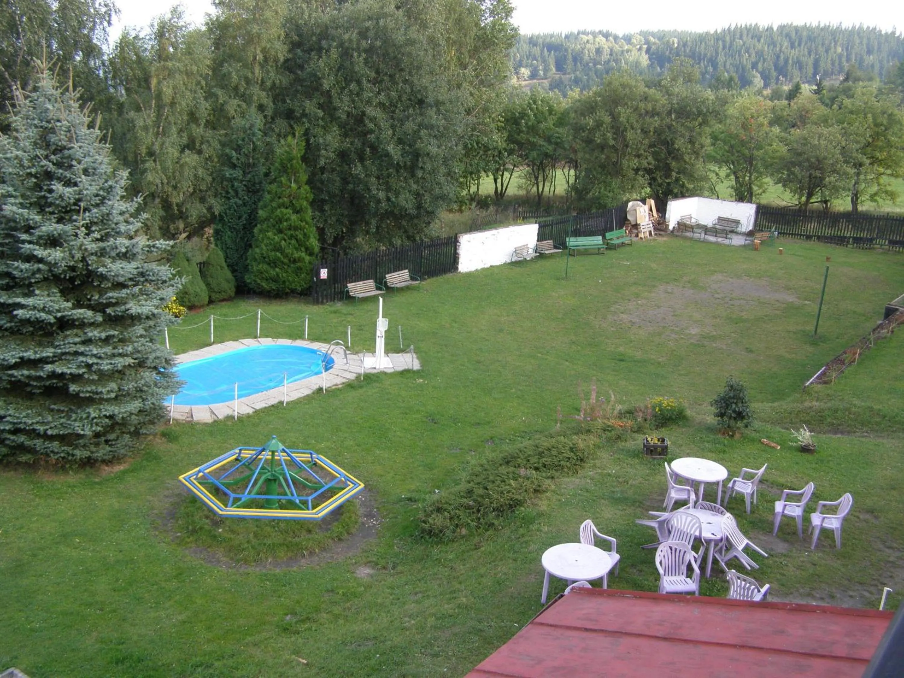 Pool view in Hotel - penzion M&M