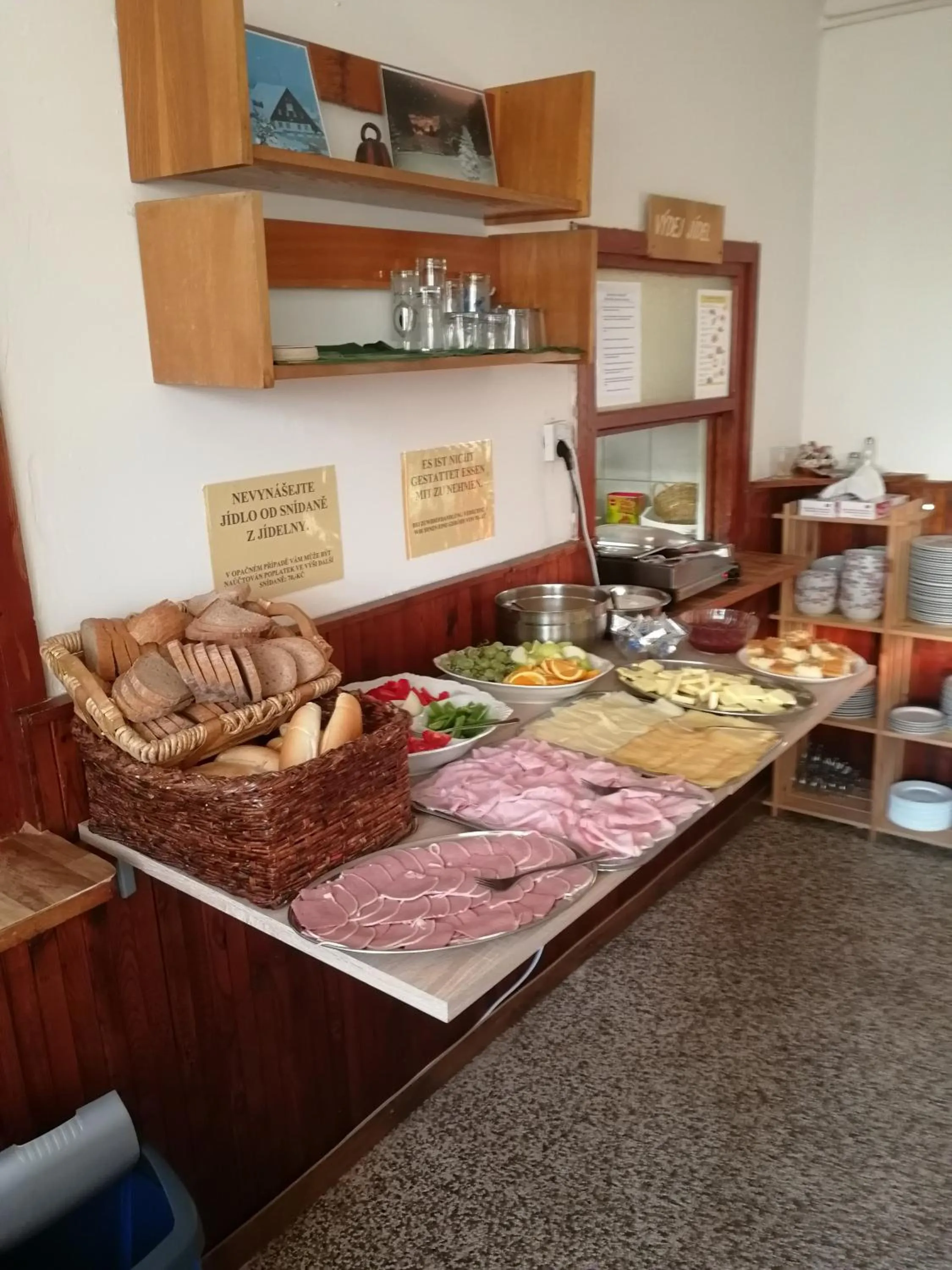 Breakfast in Hotel - penzion M&M