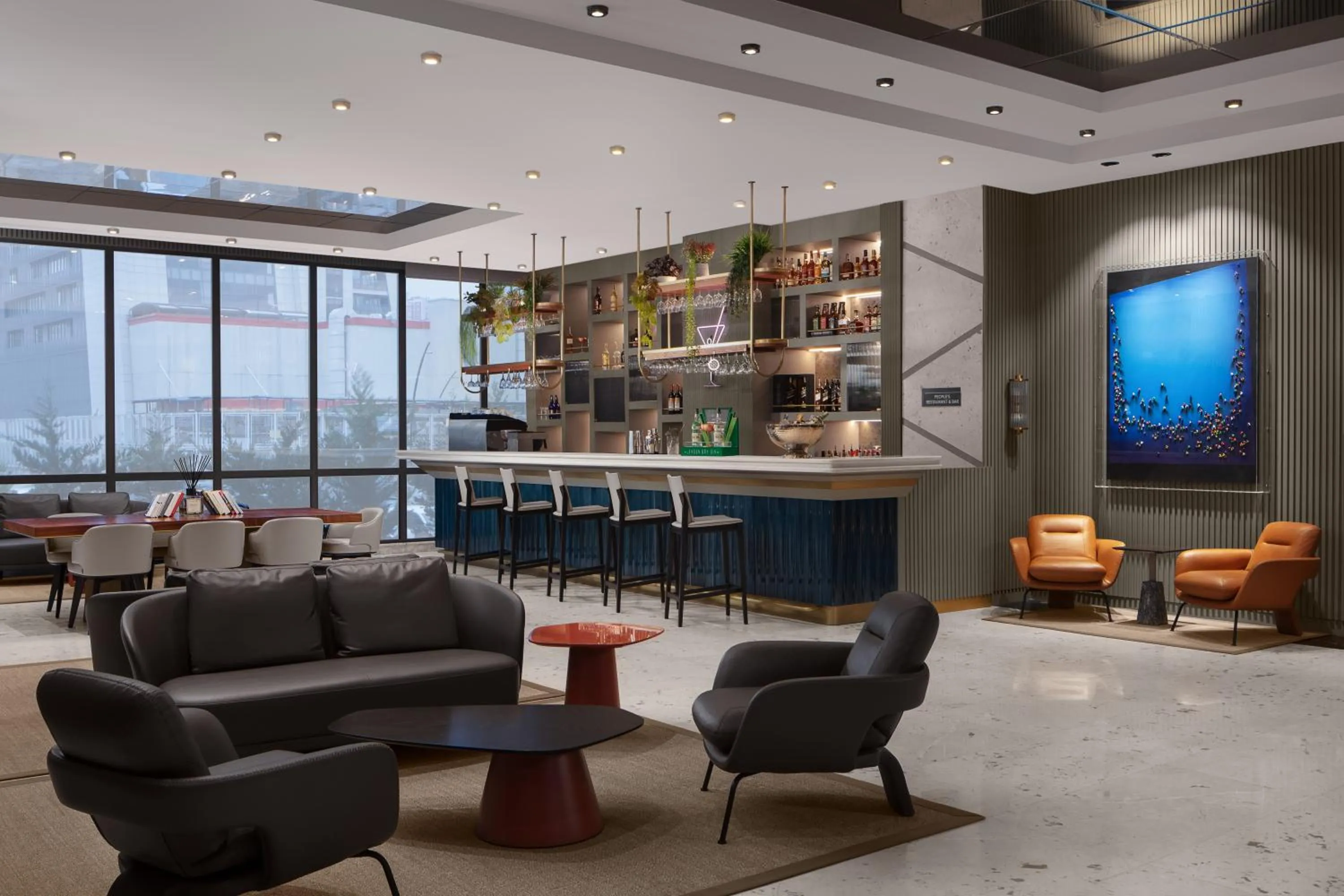 Lounge or bar in Delta Hotels by Marriott Istanbul Vadi