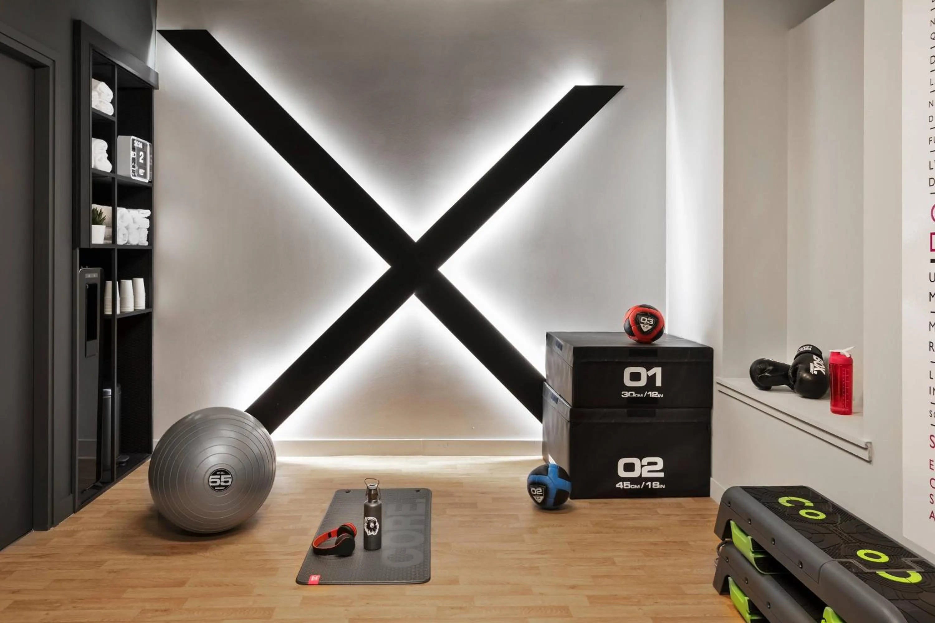 Fitness centre/facilities in Moxy Lille City