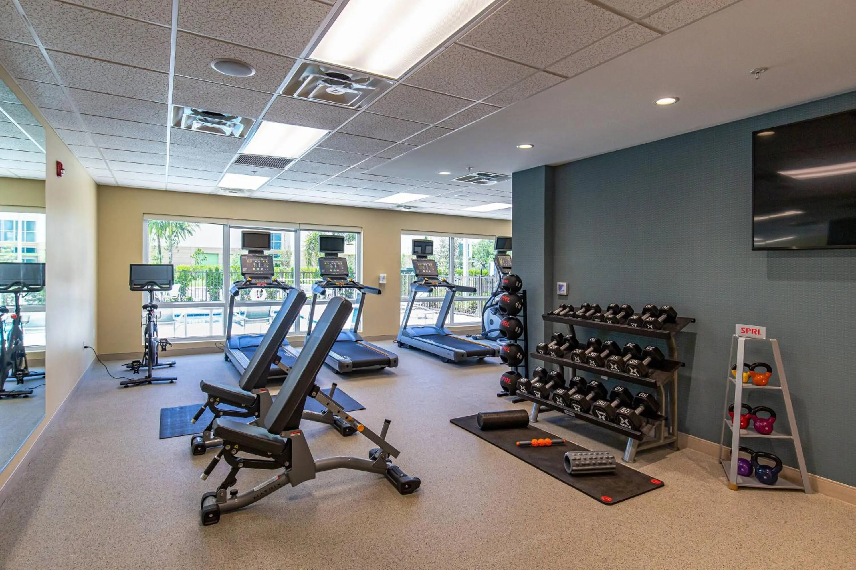 Fitness centre/facilities in TownePlace Suites by Marriott Naples