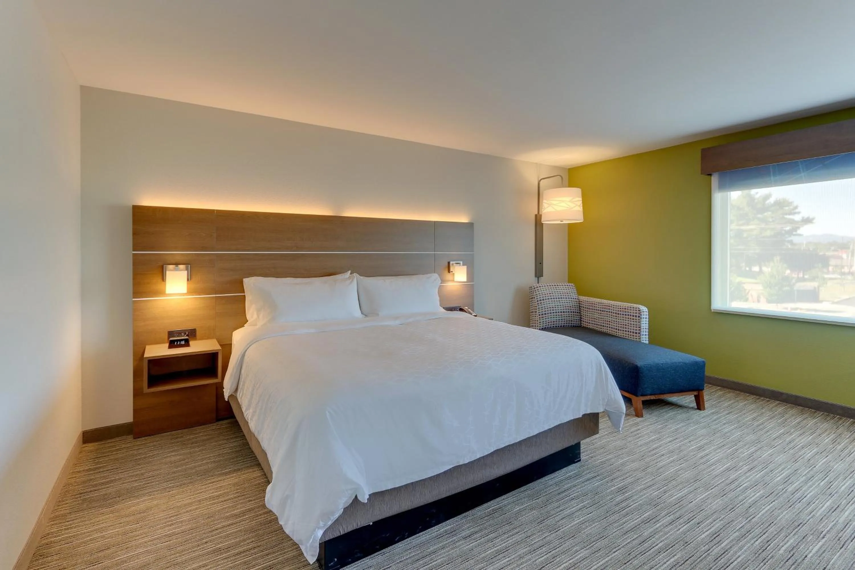 Photo of the whole room, Bed in Holiday Inn Express & Suites - Roanoke – Civic Center