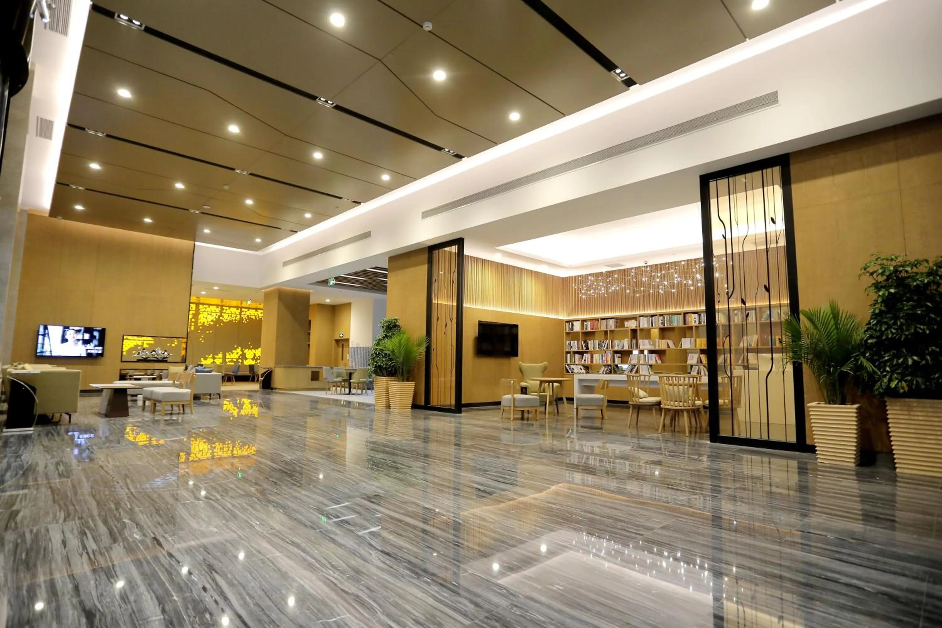 Lobby or reception in Holiday Inn Express Liaocheng Chiping by IHG