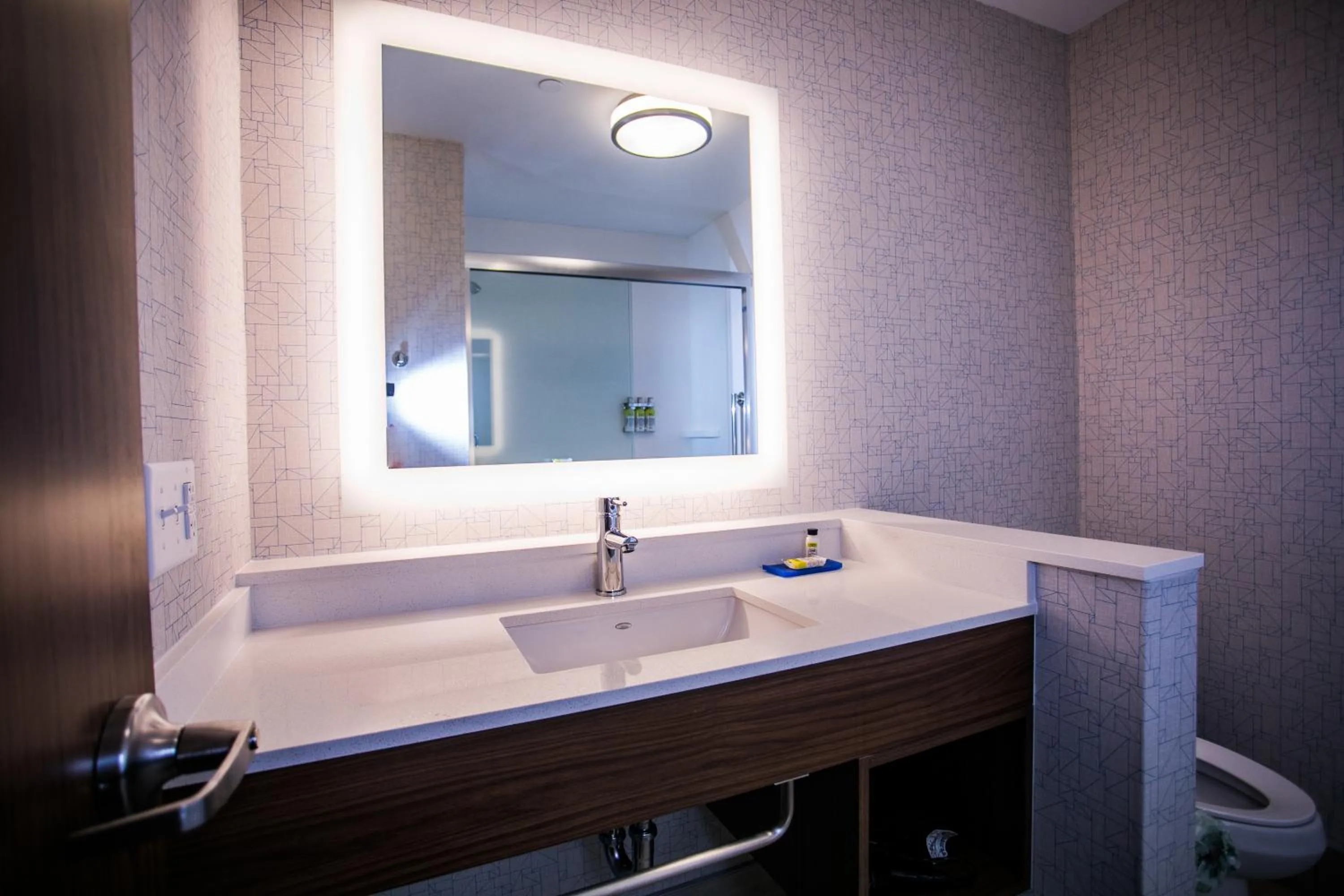 Toilet in Holiday Inn Express & Suites Rehoboth Beach by IHG