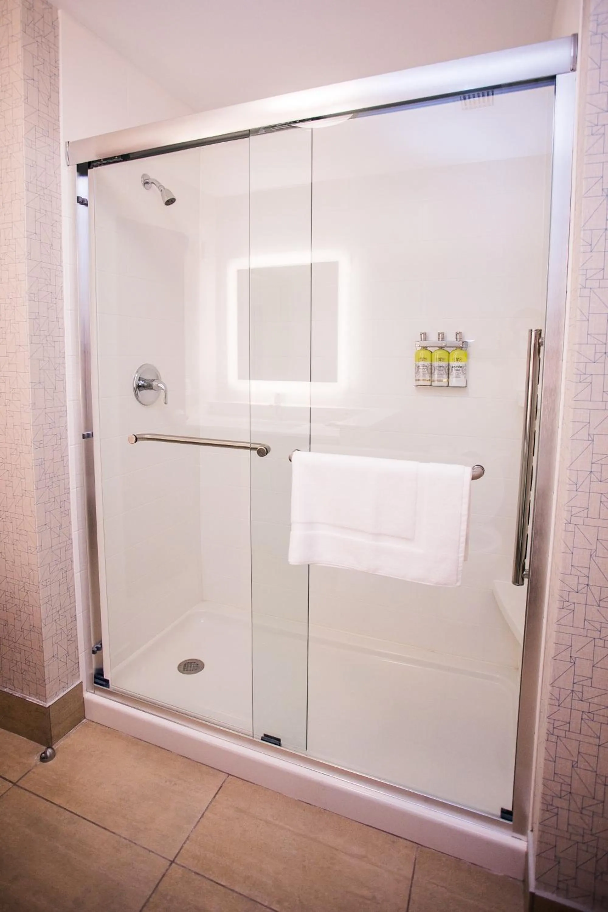 Shower in Holiday Inn Express & Suites Rehoboth Beach by IHG