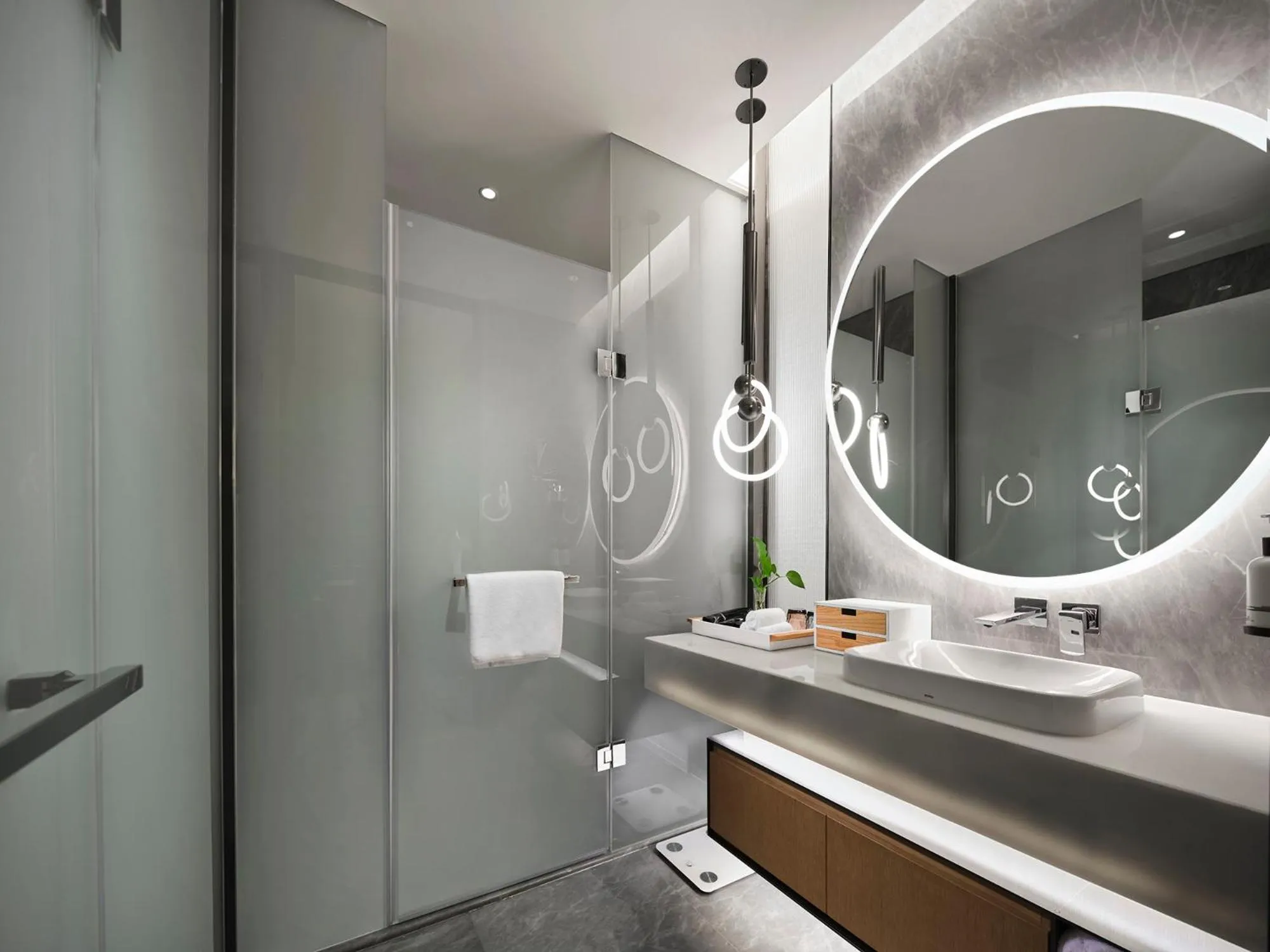 Shower in EVEN Hotel Nanjing Yangtze River by IHG