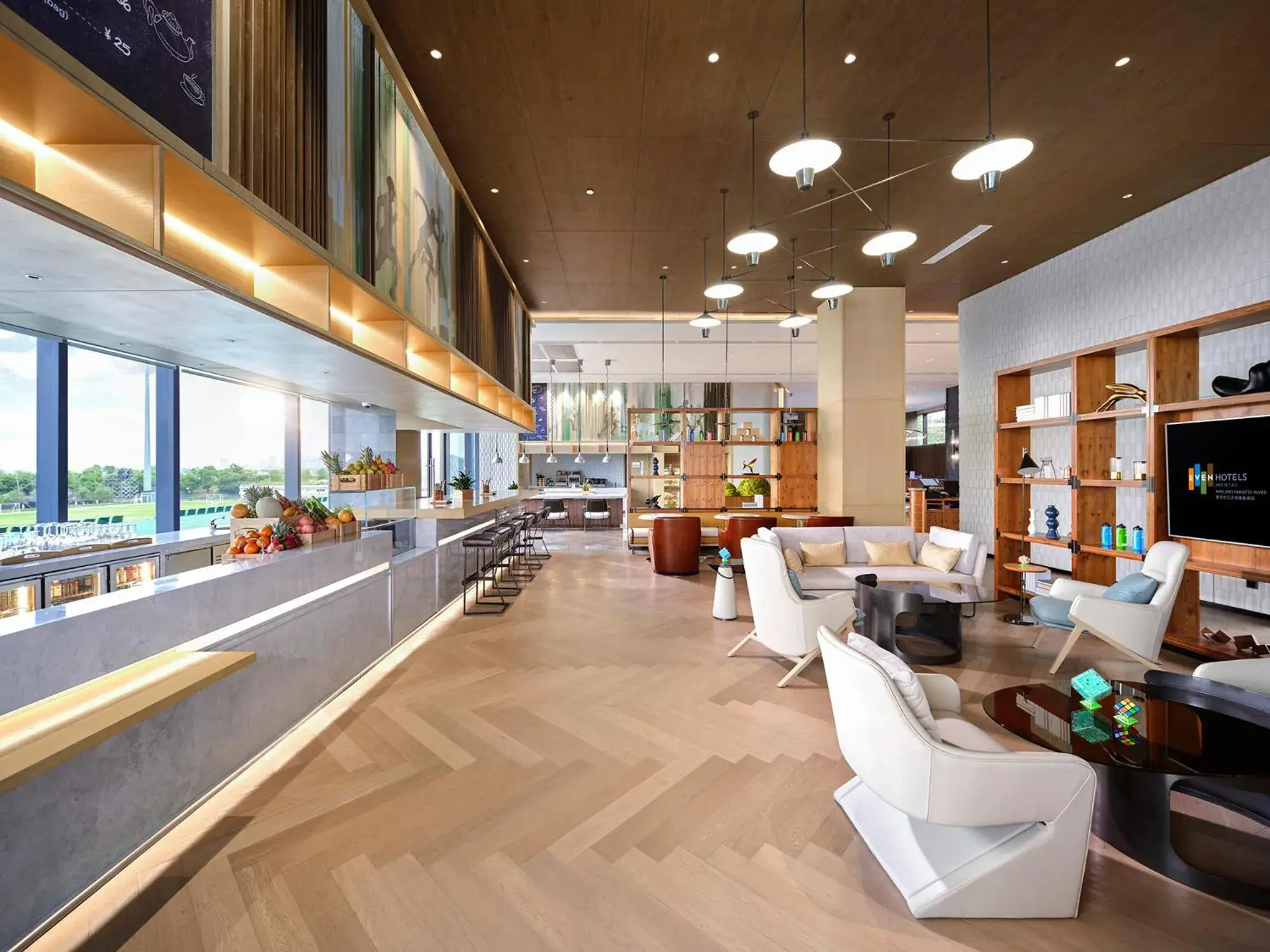 Restaurant/places to eat in EVEN Hotel Nanjing Yangtze River by IHG Restaurant/places to eat in EVEN Hotel Nanjing Yangtze River by IHG