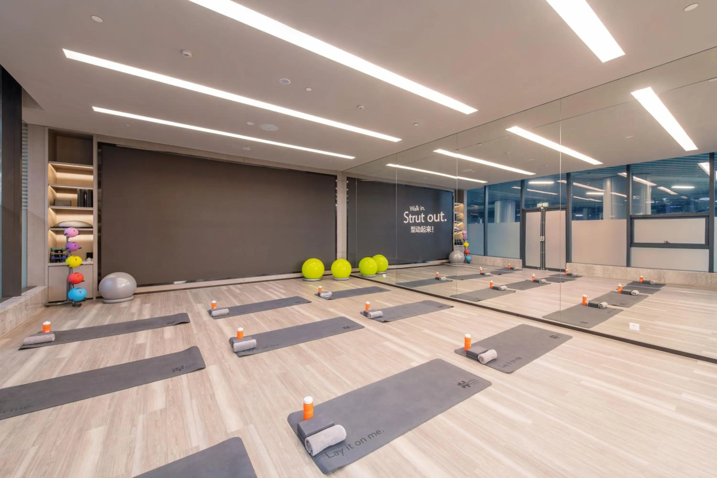 Fitness centre/facilities in EVEN Hotel Nanjing Yangtze River by IHG