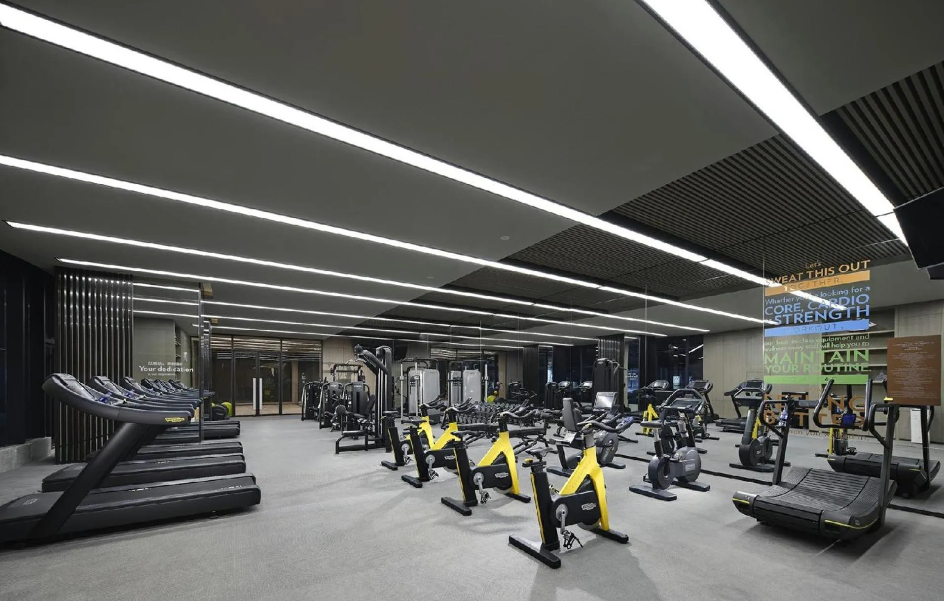 Fitness centre/facilities in EVEN Hotel Nanjing Yangtze River by IHG