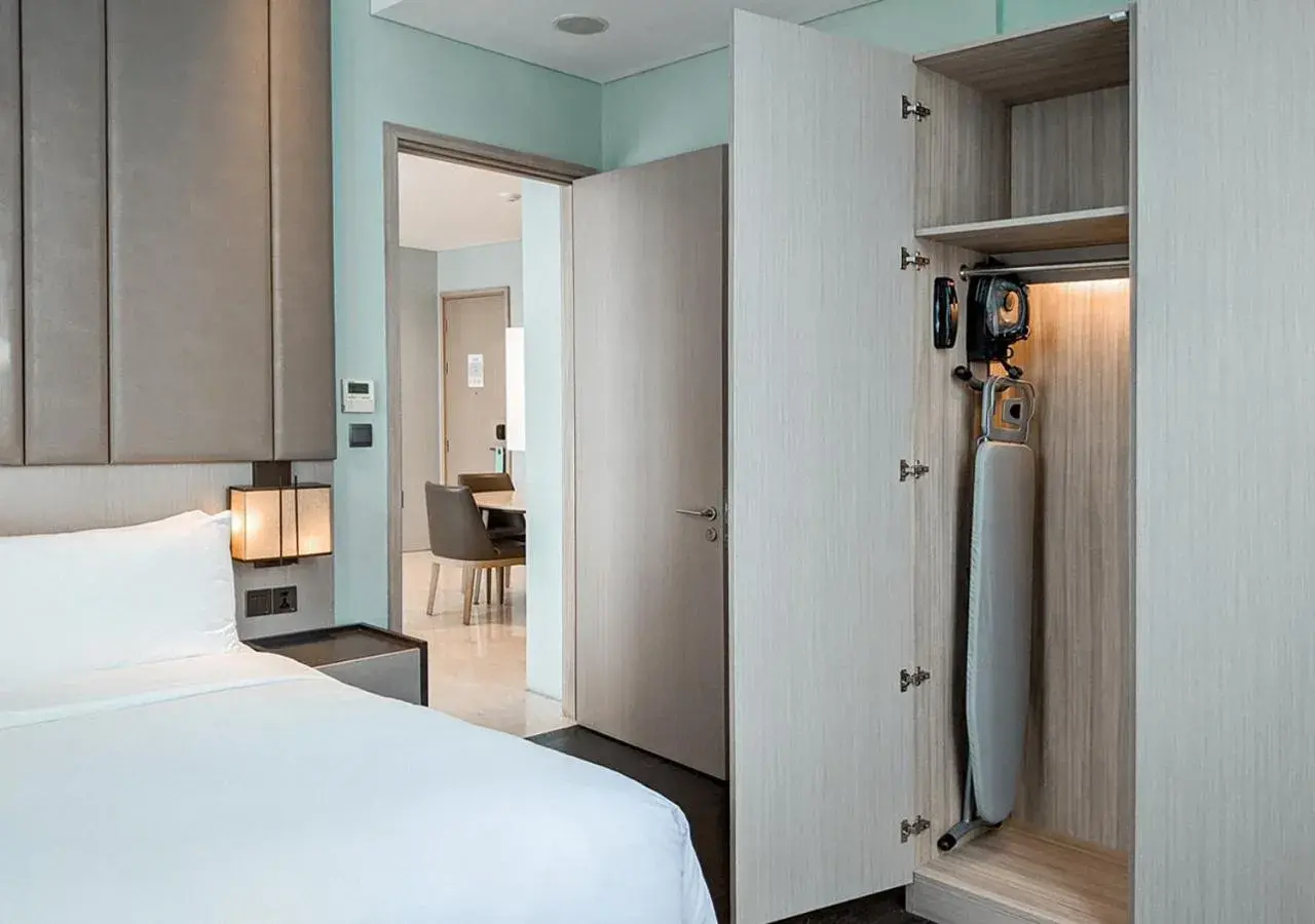 Bed in Mangkuluhur Residences by Lorin Bed in Mangkuluhur Residences by Lorin