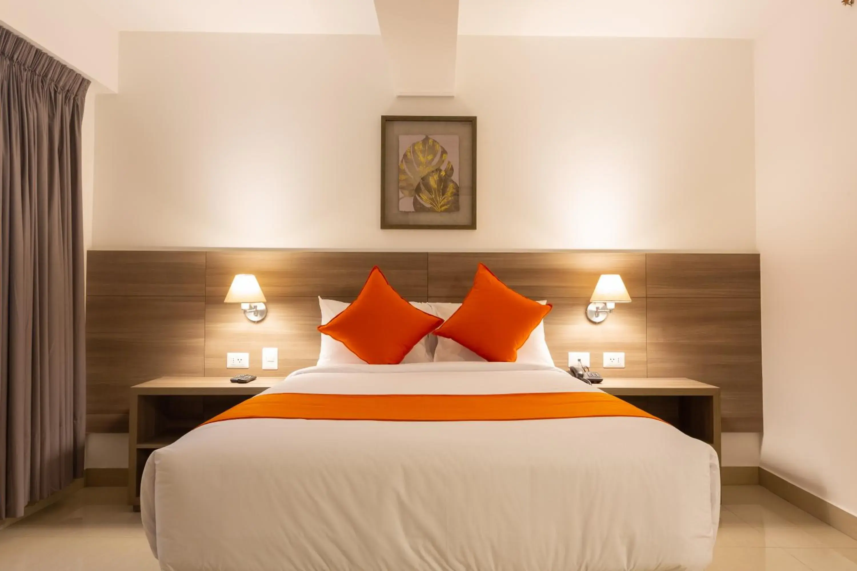 Bed in Howard Johnson by Wyndham Lima Miraflores Art House Bed in Howard Johnson by Wyndham Lima Miraflores Art House