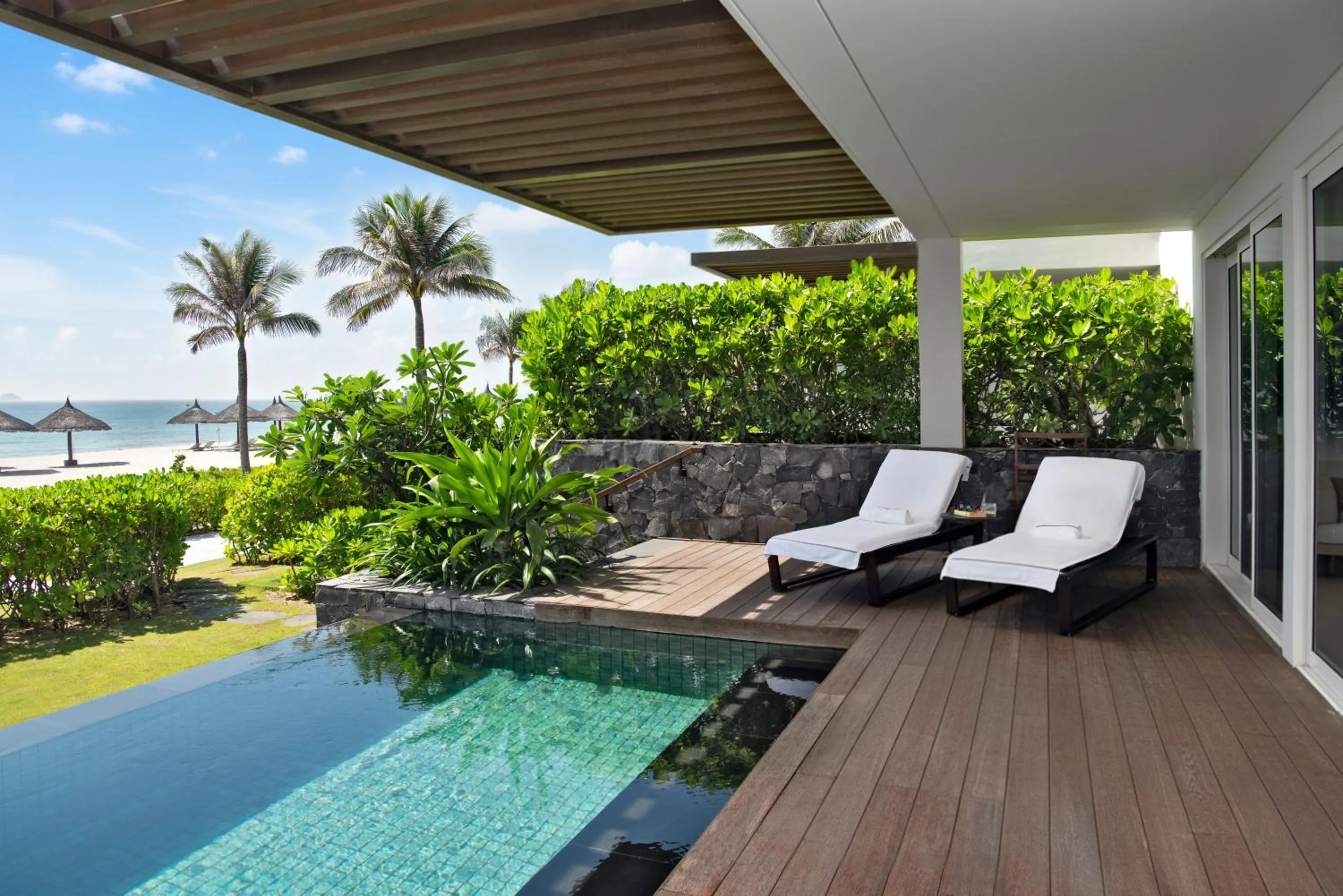 Pool view in Alma Resort Cam Ranh