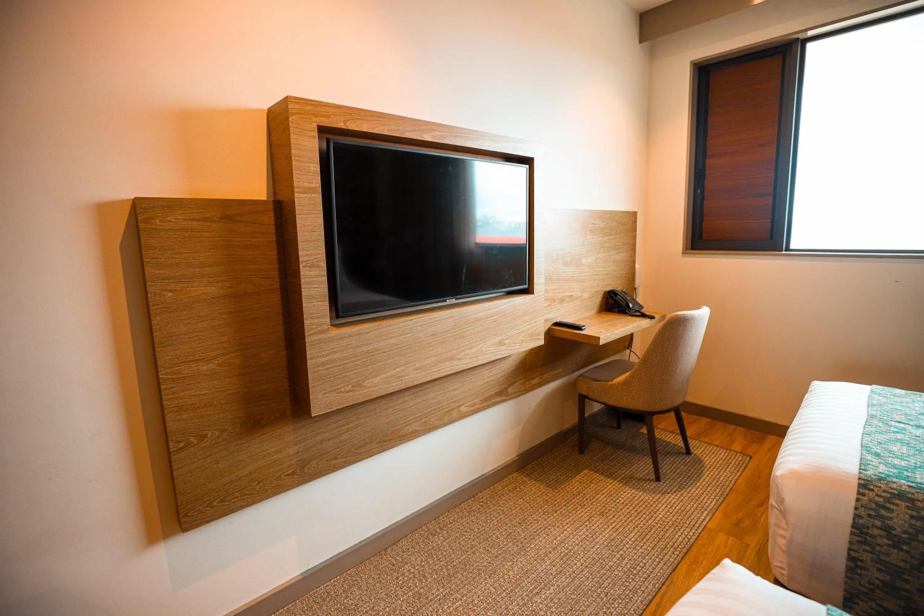 TV and multimedia, Bed in Lava Hotel