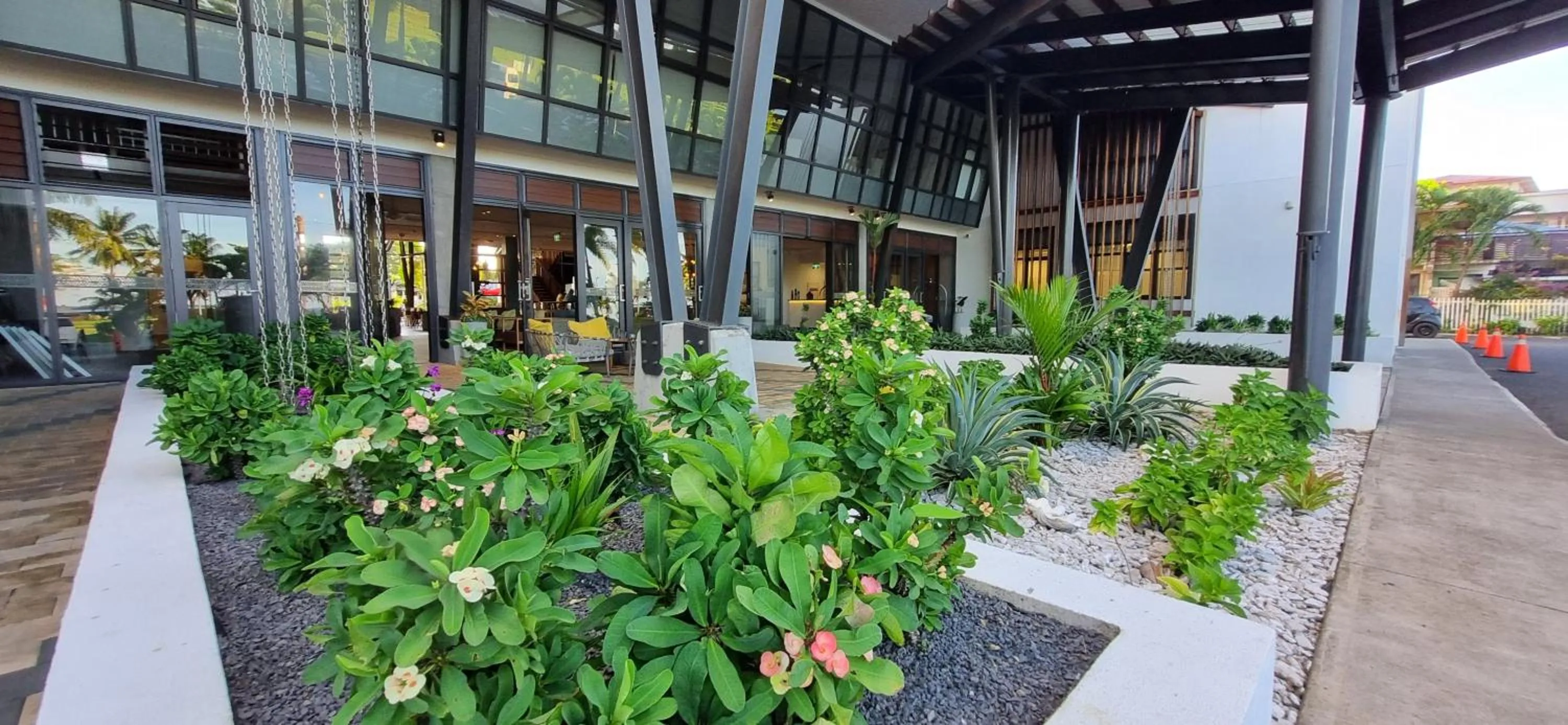 Garden in Lava Hotel