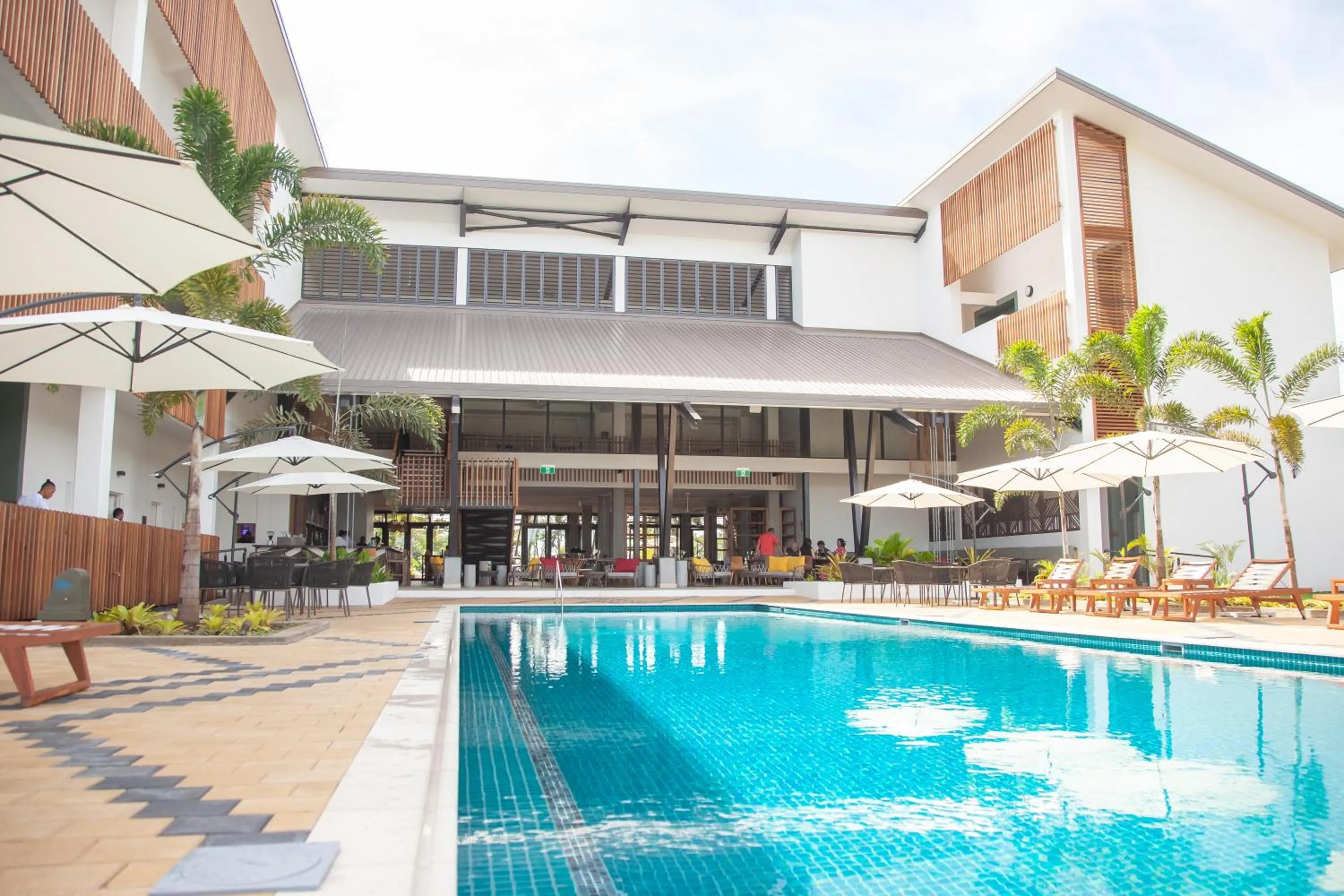 Property building in Lava Hotel