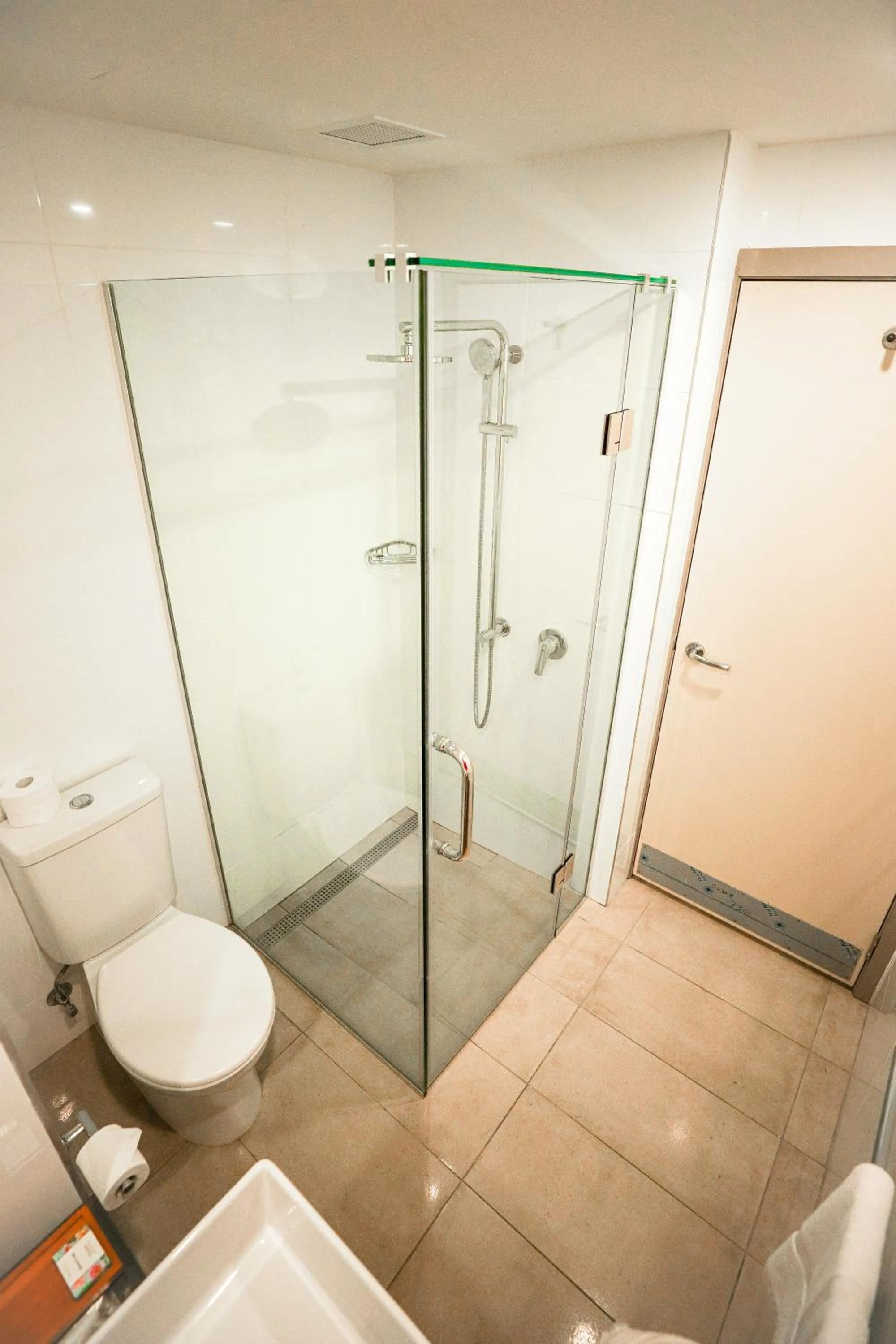 Shower in Lava Hotel