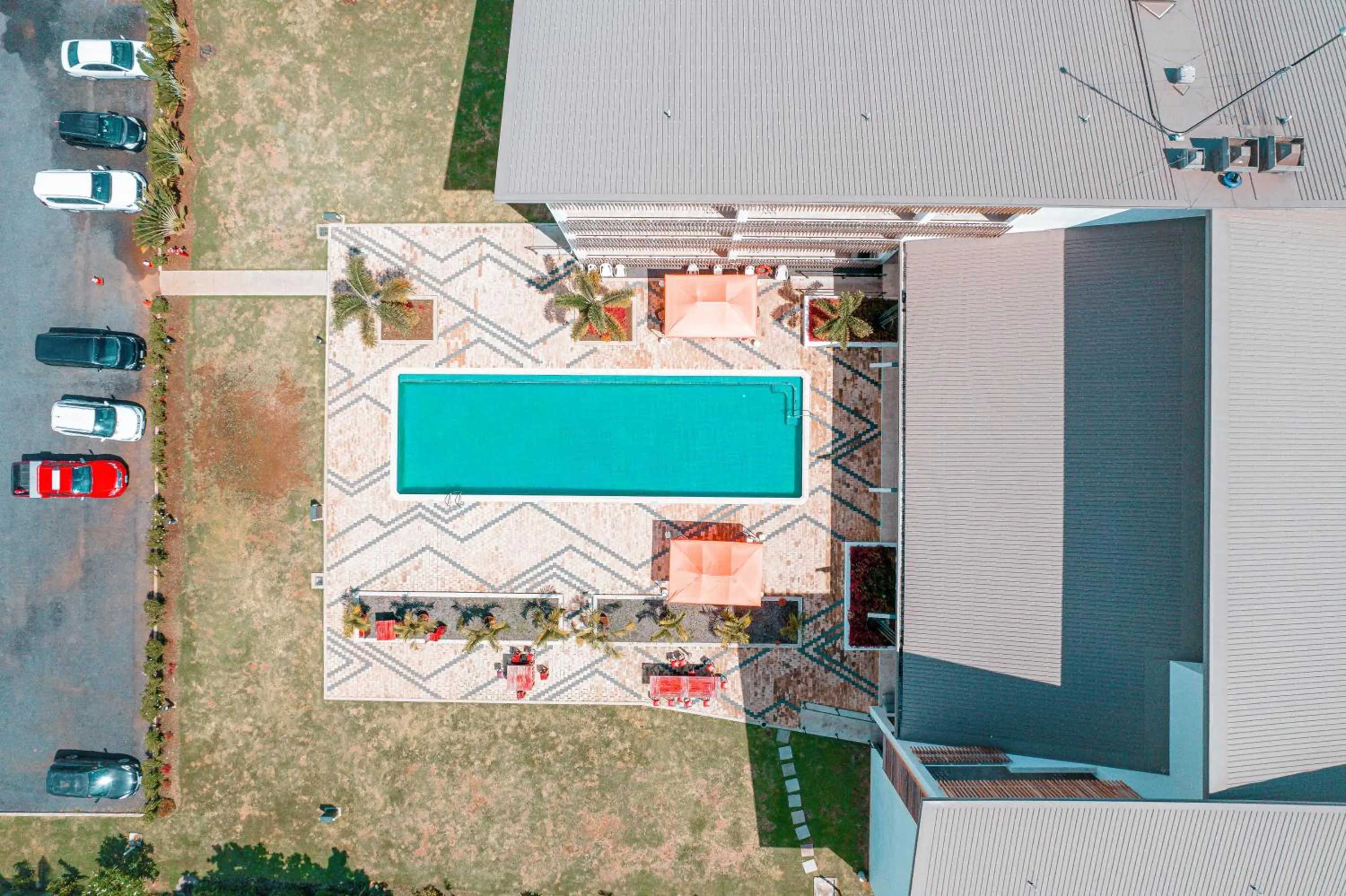 Property building in Lava Hotel