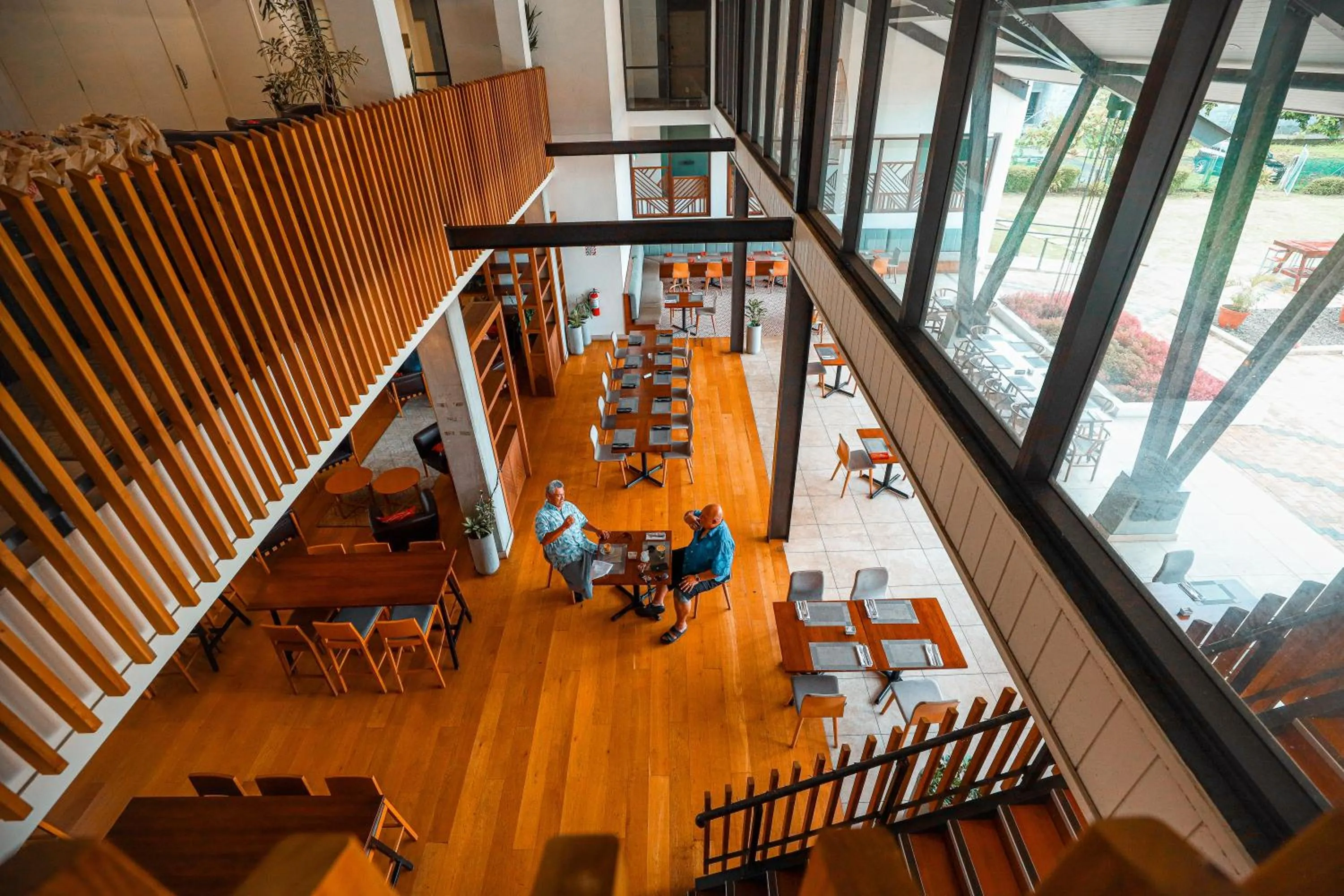 Seating area in Lava Hotel