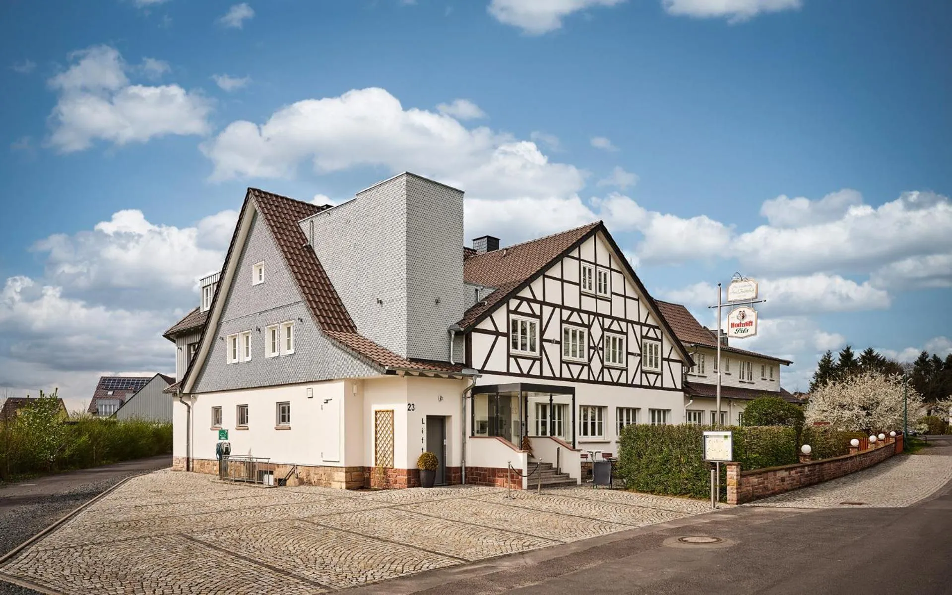 Property building in Das Landhotel am Trätzhof Fulda