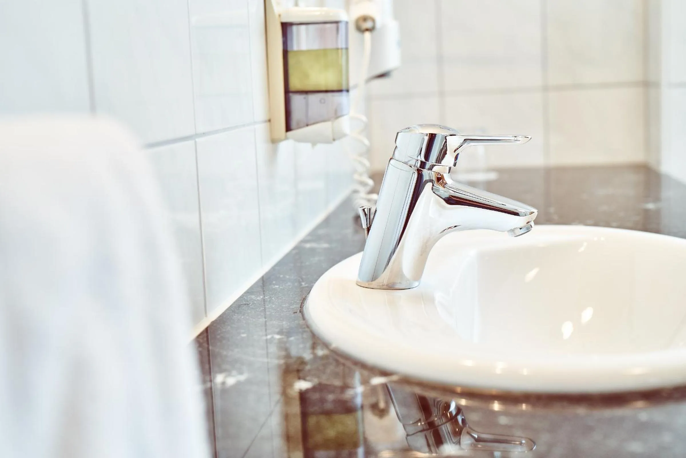 Bathroom in Das Landhotel am Trätzhof Fulda