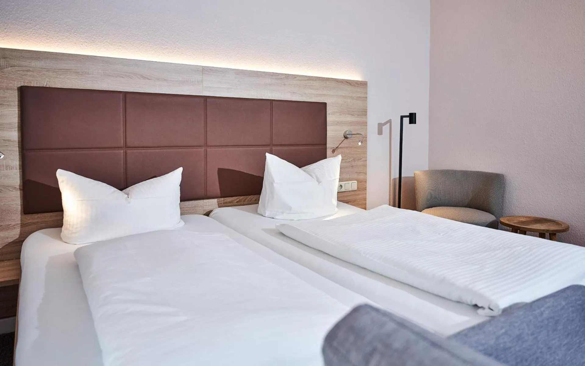 Bed in Das Landhotel am Trätzhof Fulda