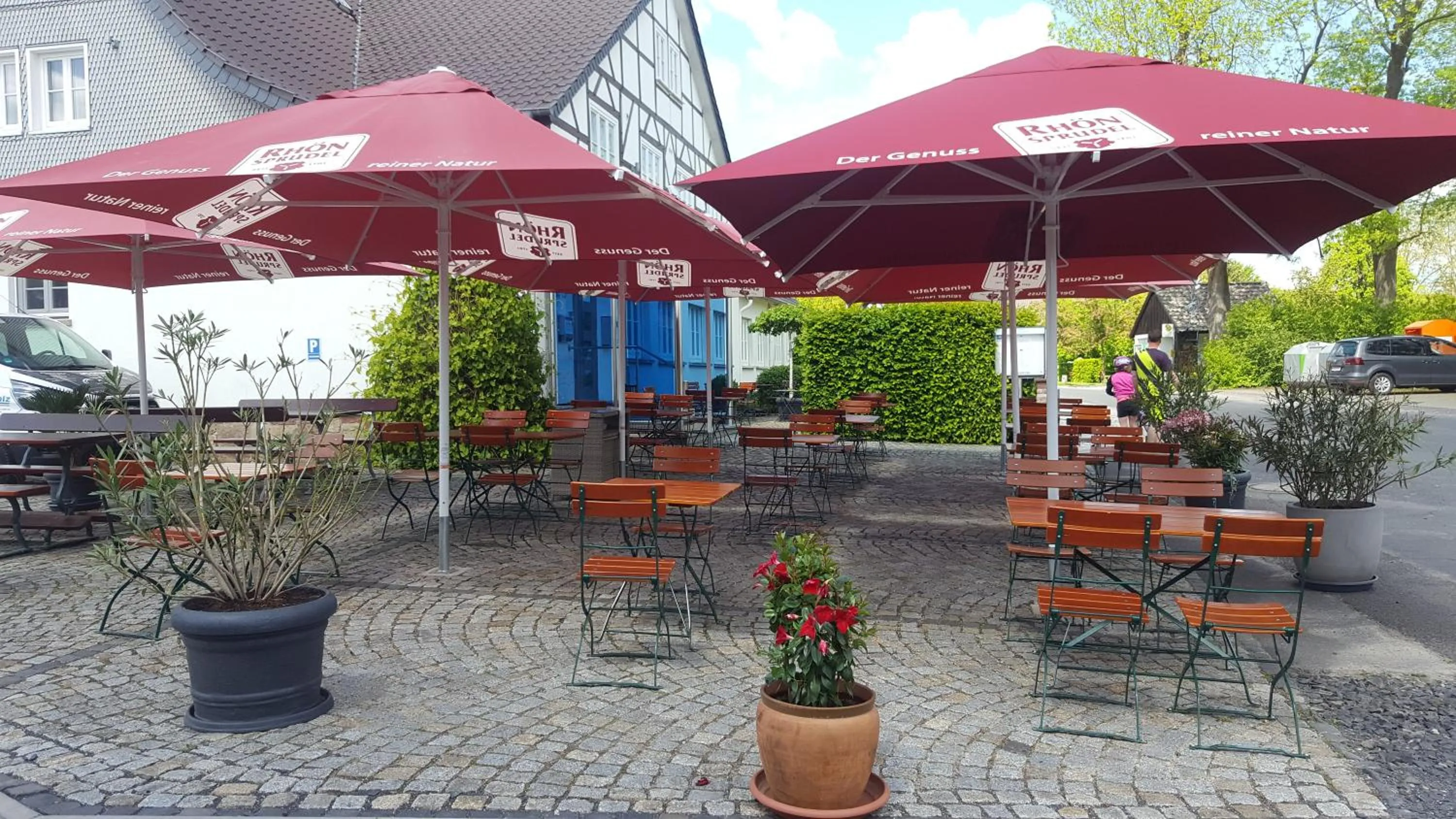 Balcony/Terrace in Das Landhotel am Trätzhof Fulda