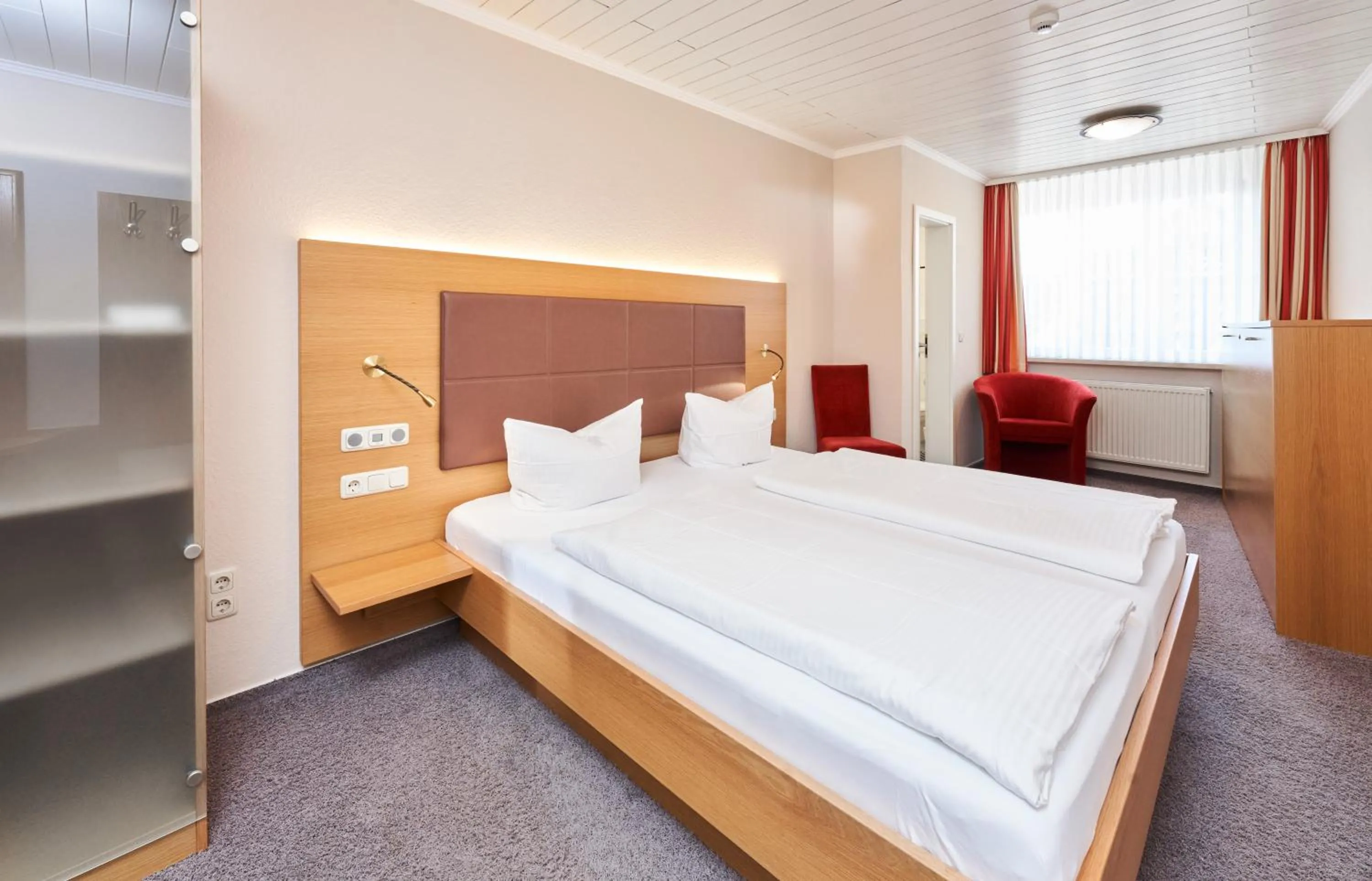 Bed in Das Landhotel am Trätzhof Fulda