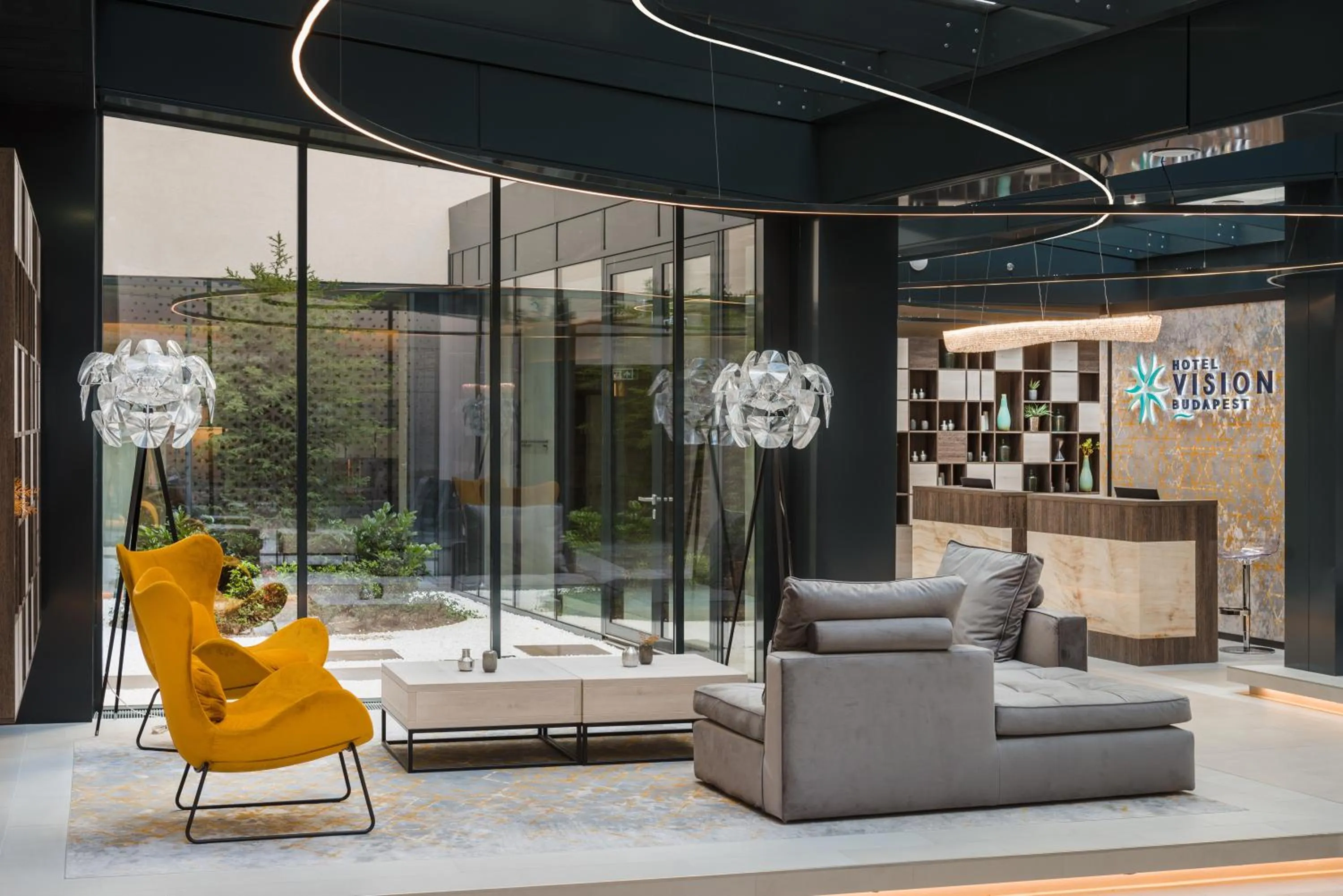 Lobby or reception in Hotel Vision Budapest by Continental Group