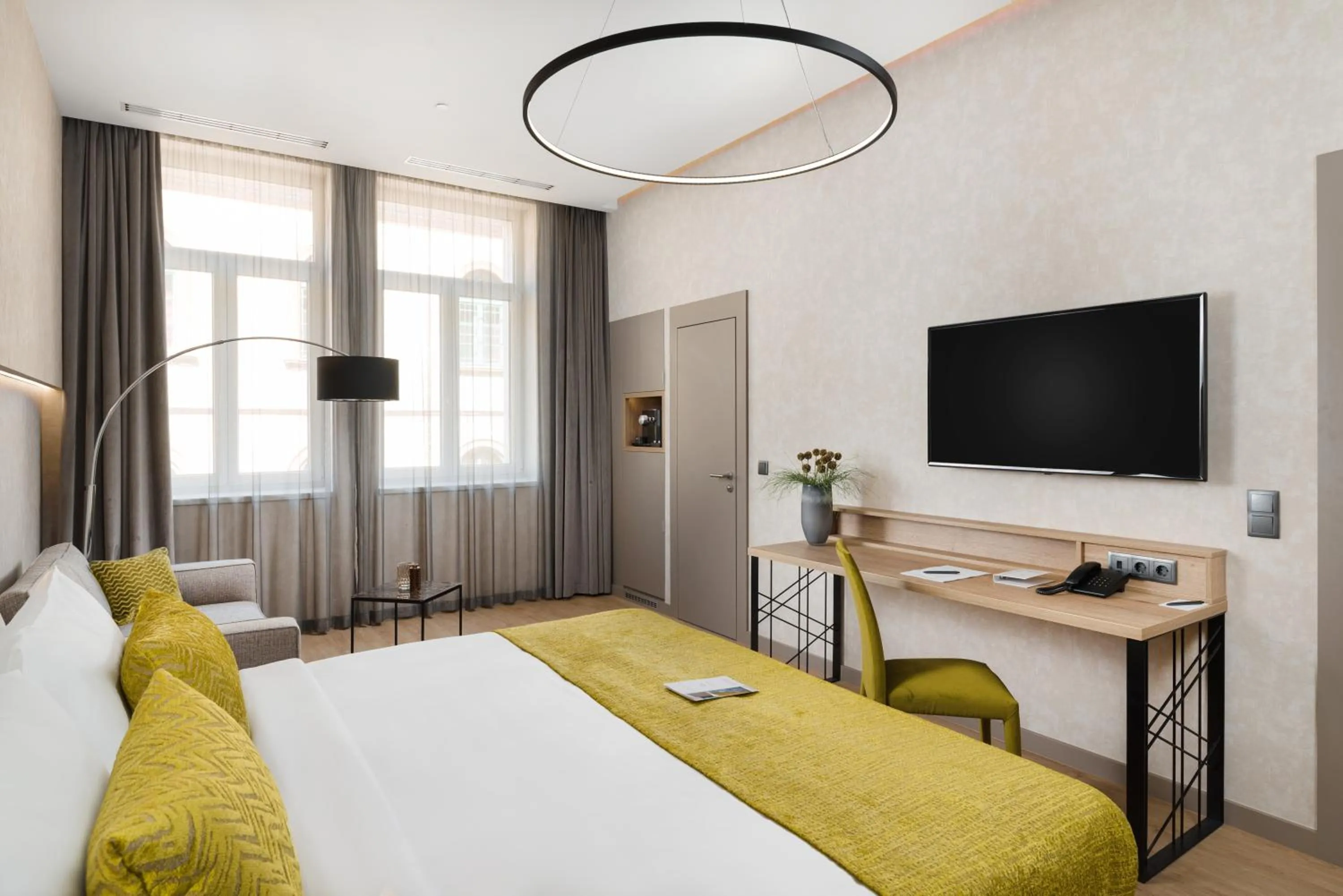 TV and multimedia, Bed in Hotel Vision Budapest by Continental Group