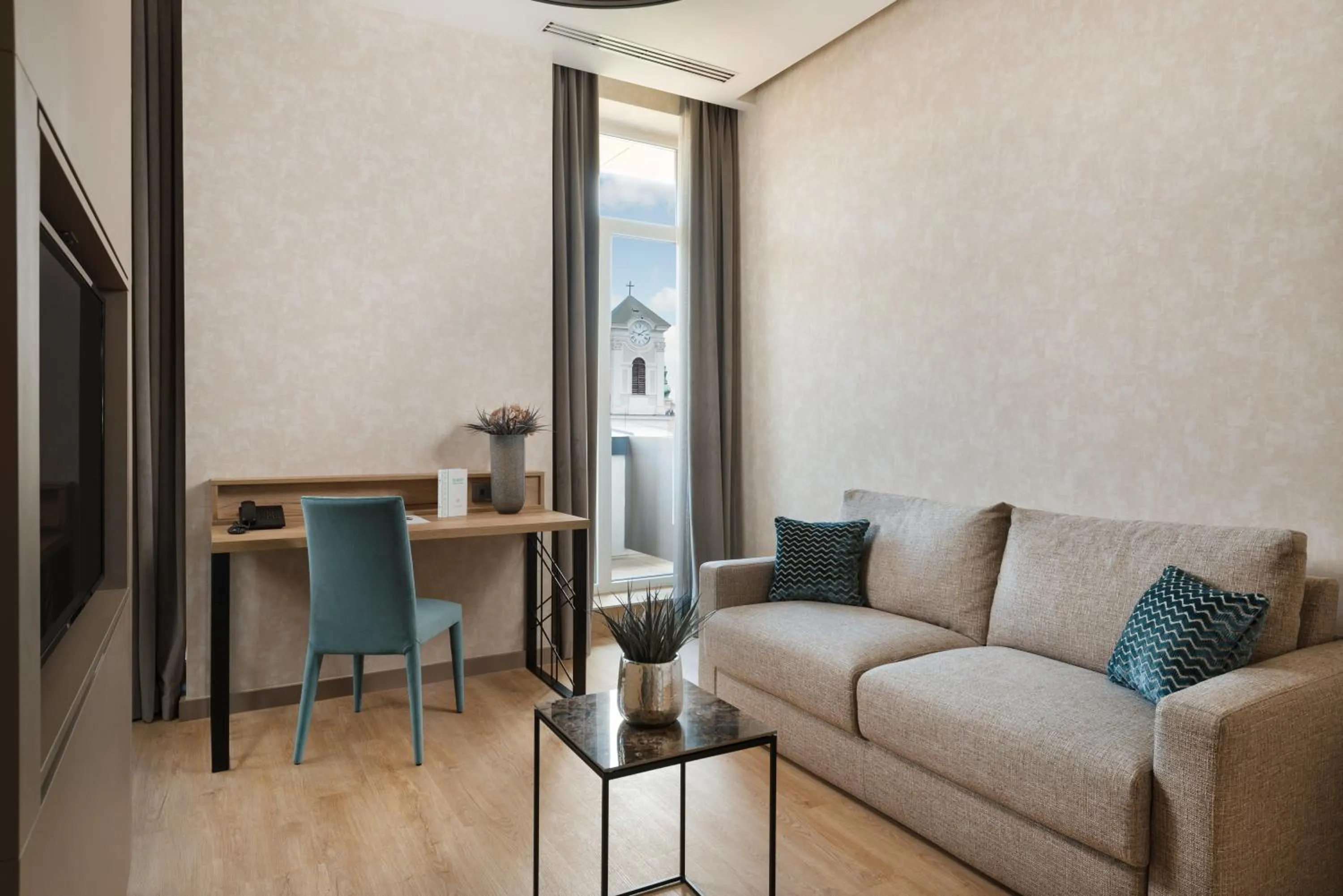 Seating area in Hotel Vision Budapest by Continental Group