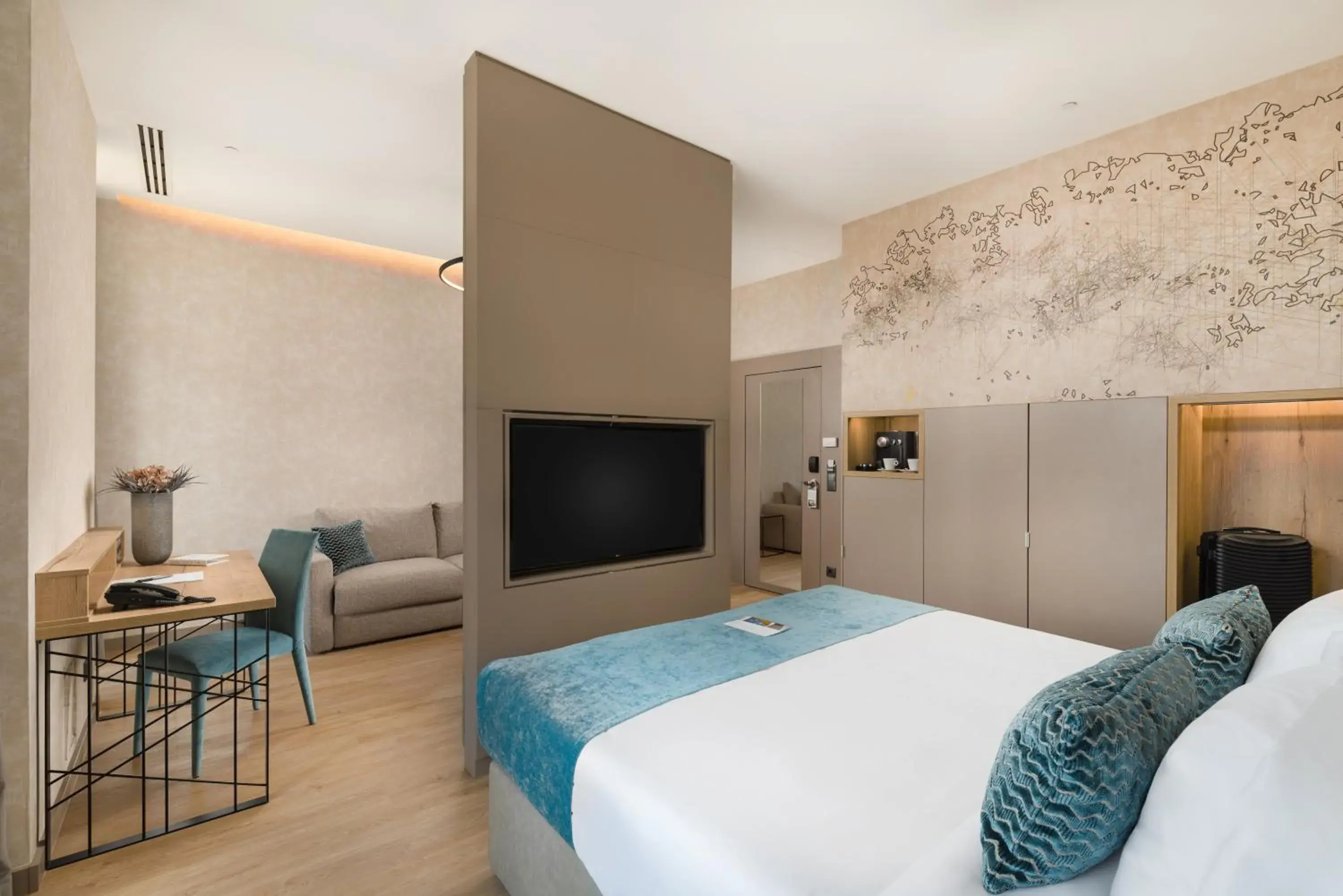 Bedroom, Bed in Hotel Vision Budapest by Continental Group Bedroom, Bed in Hotel Vision Budapest by Continental Group
