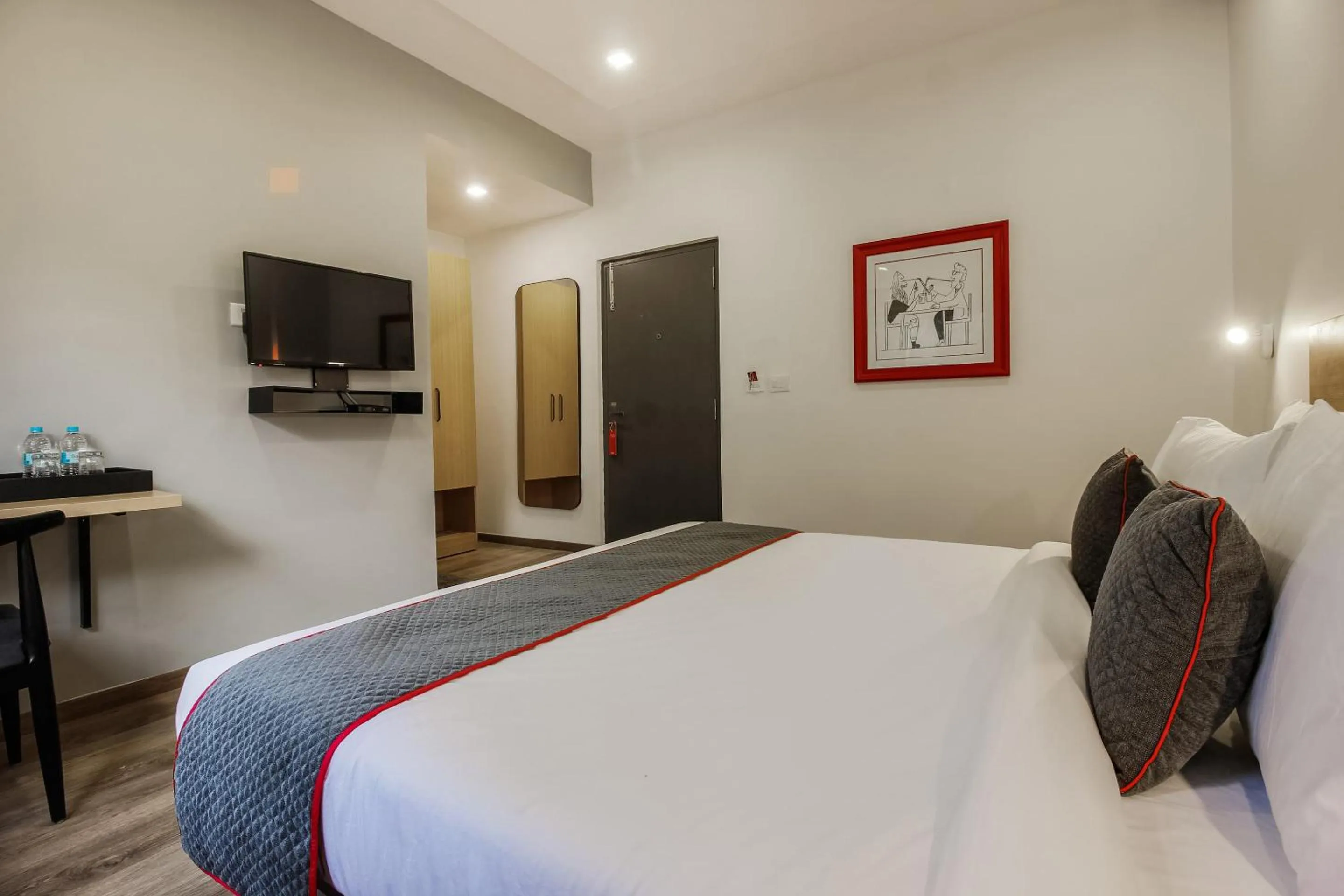 Bedroom, Bed in Super Townhouse 359 Begumpet Near Hyderabad Central