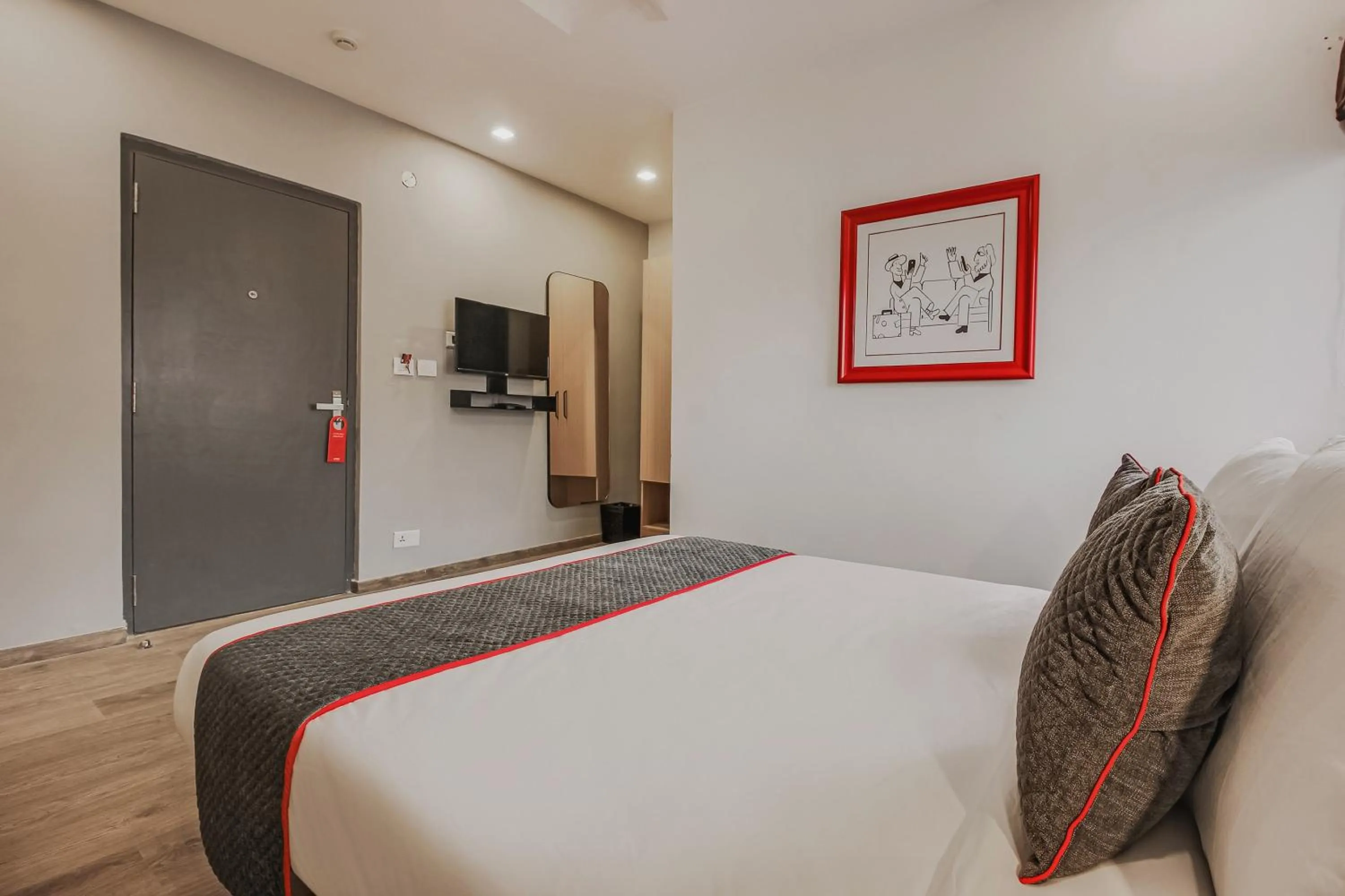 Bedroom, Bed in Super Townhouse 359 Begumpet Near Hyderabad Central