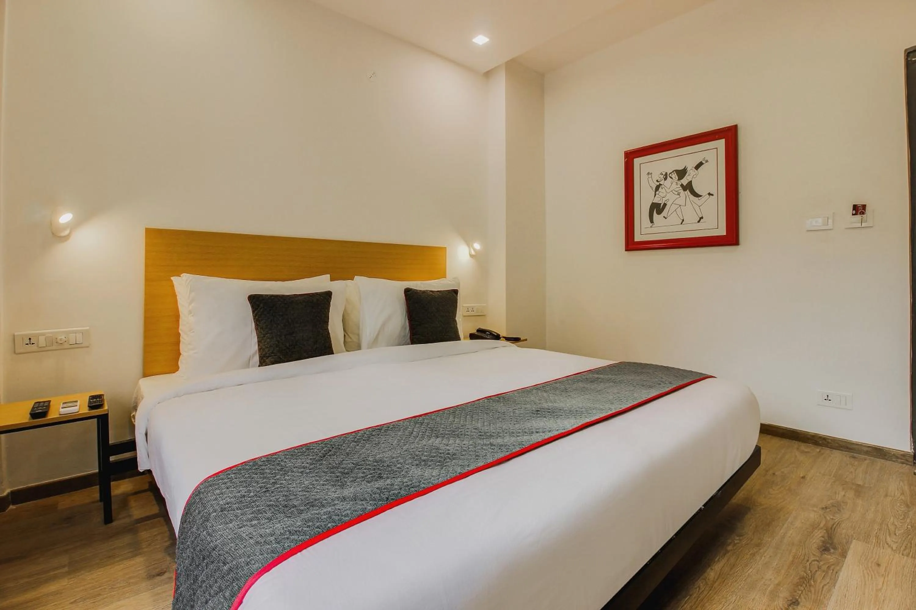 Bedroom, Bed in Super Townhouse 359 Begumpet Near Hyderabad Central