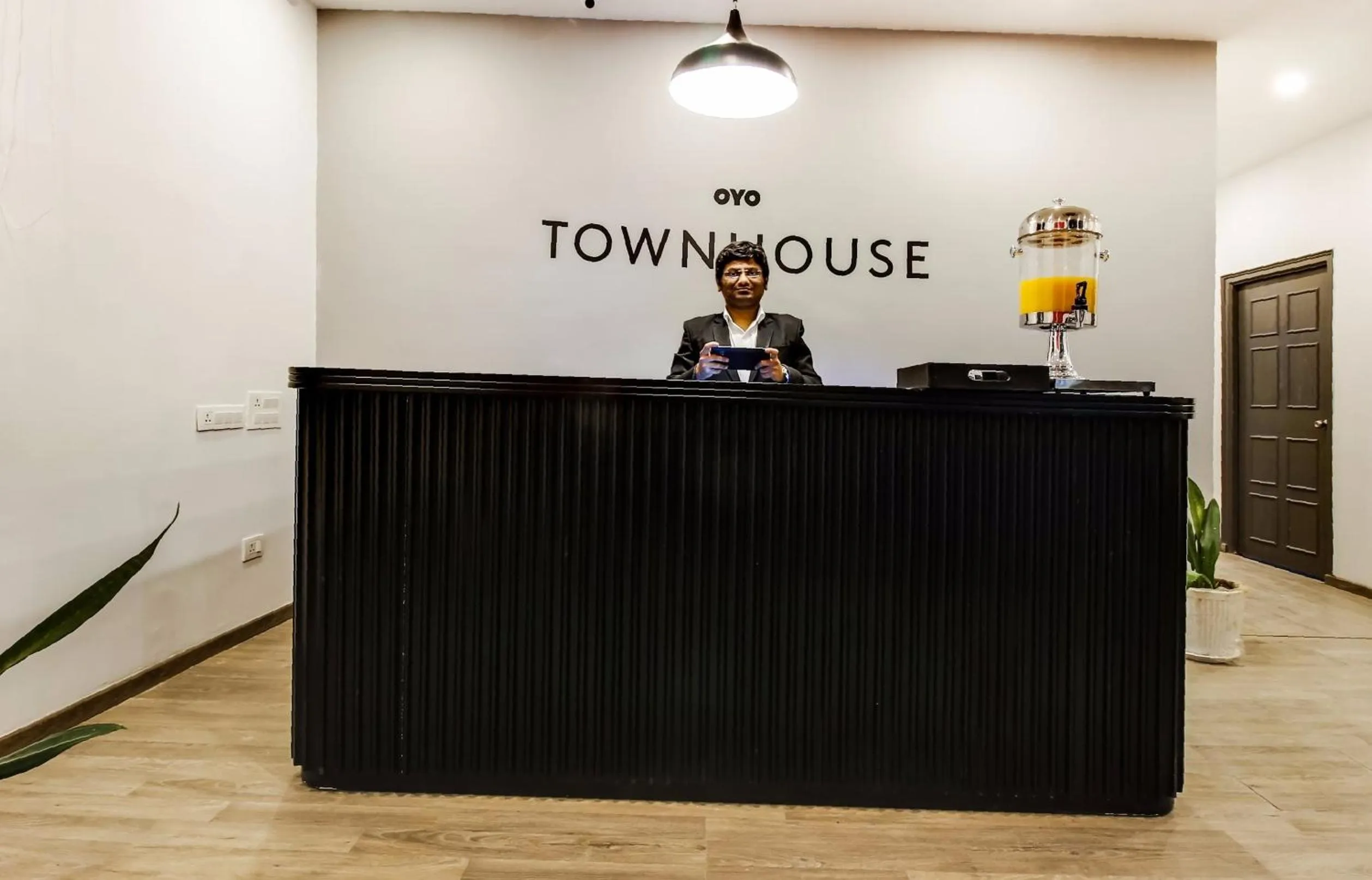 Lobby or reception in Super Townhouse De Alphabet