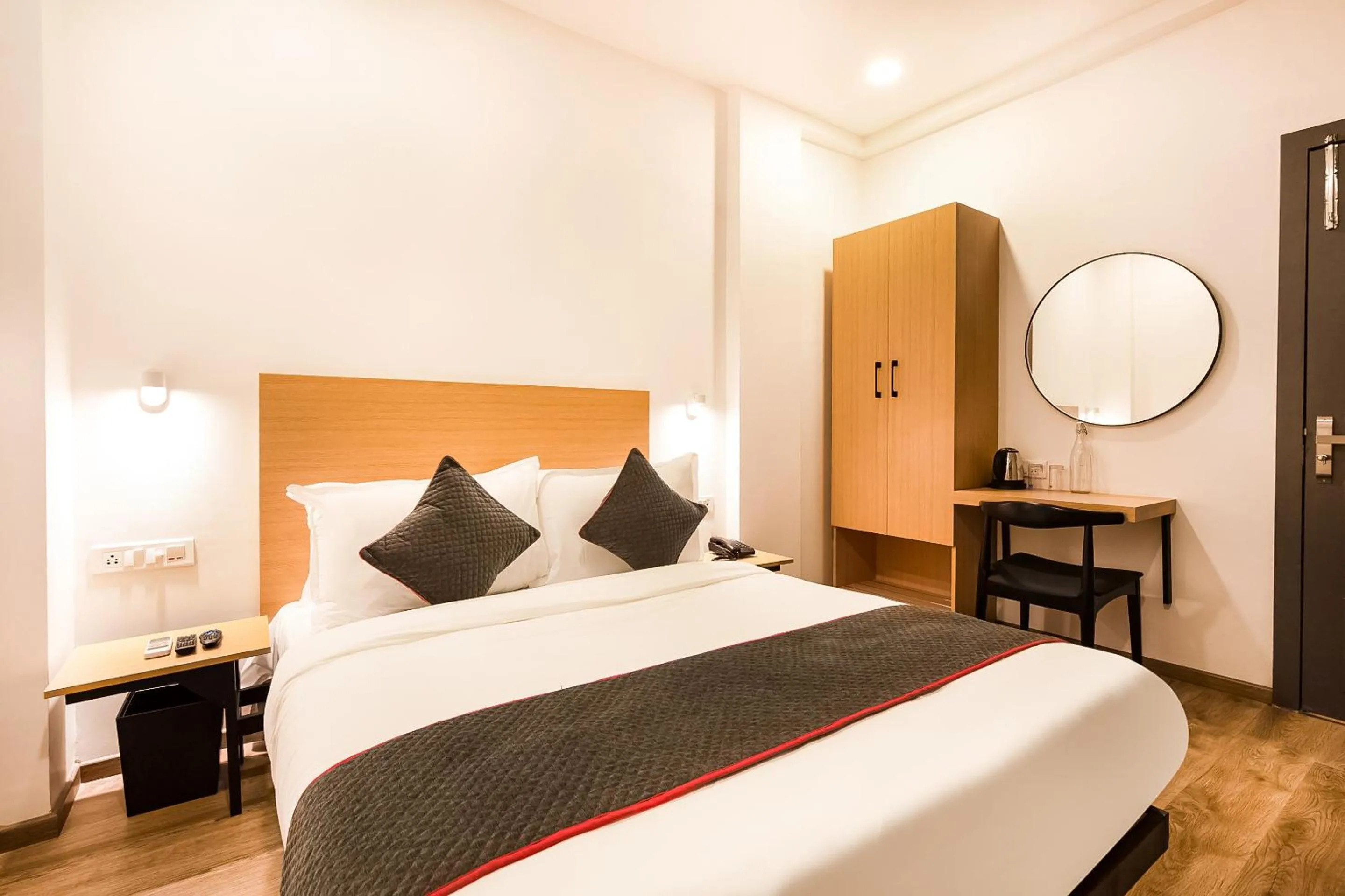 Bedroom, Bed in Townhouse Pipliyahana Square