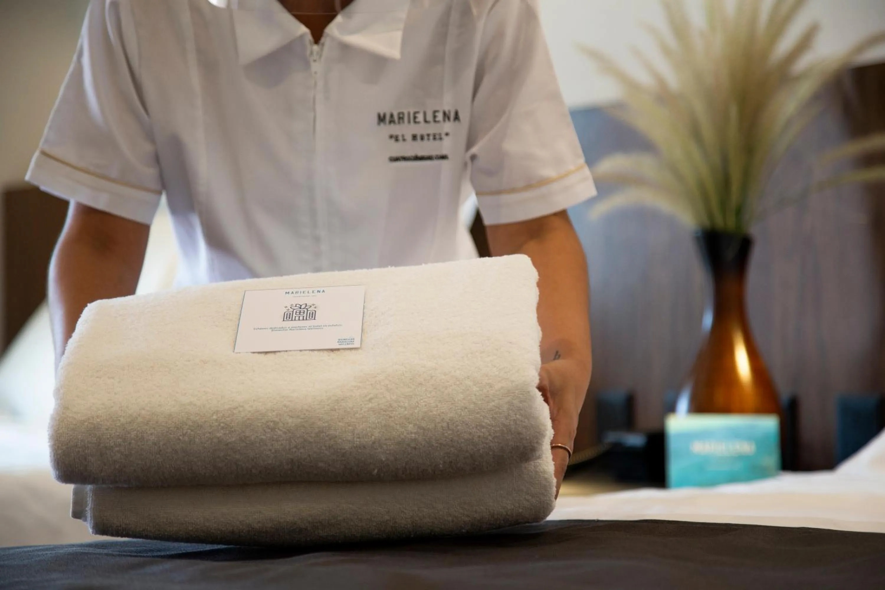 Bed in Hotel Marielena